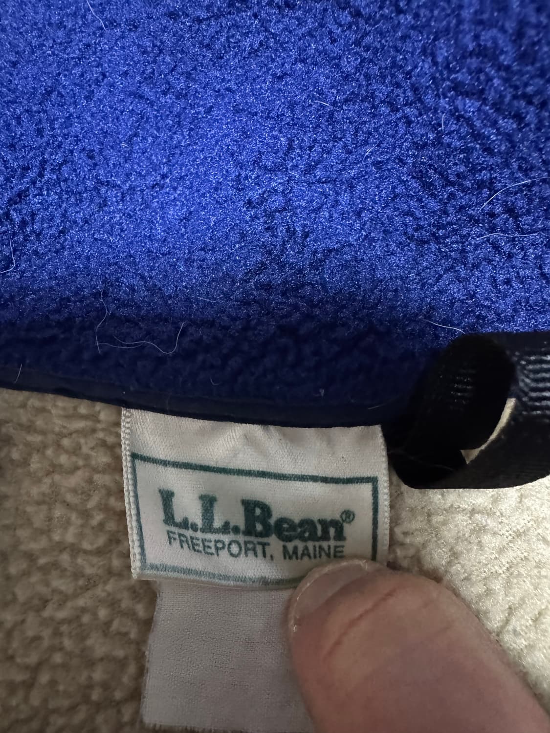 빈티지 엘엘빈 플리스 집업 칸예 xl-xxl 상품이미지7