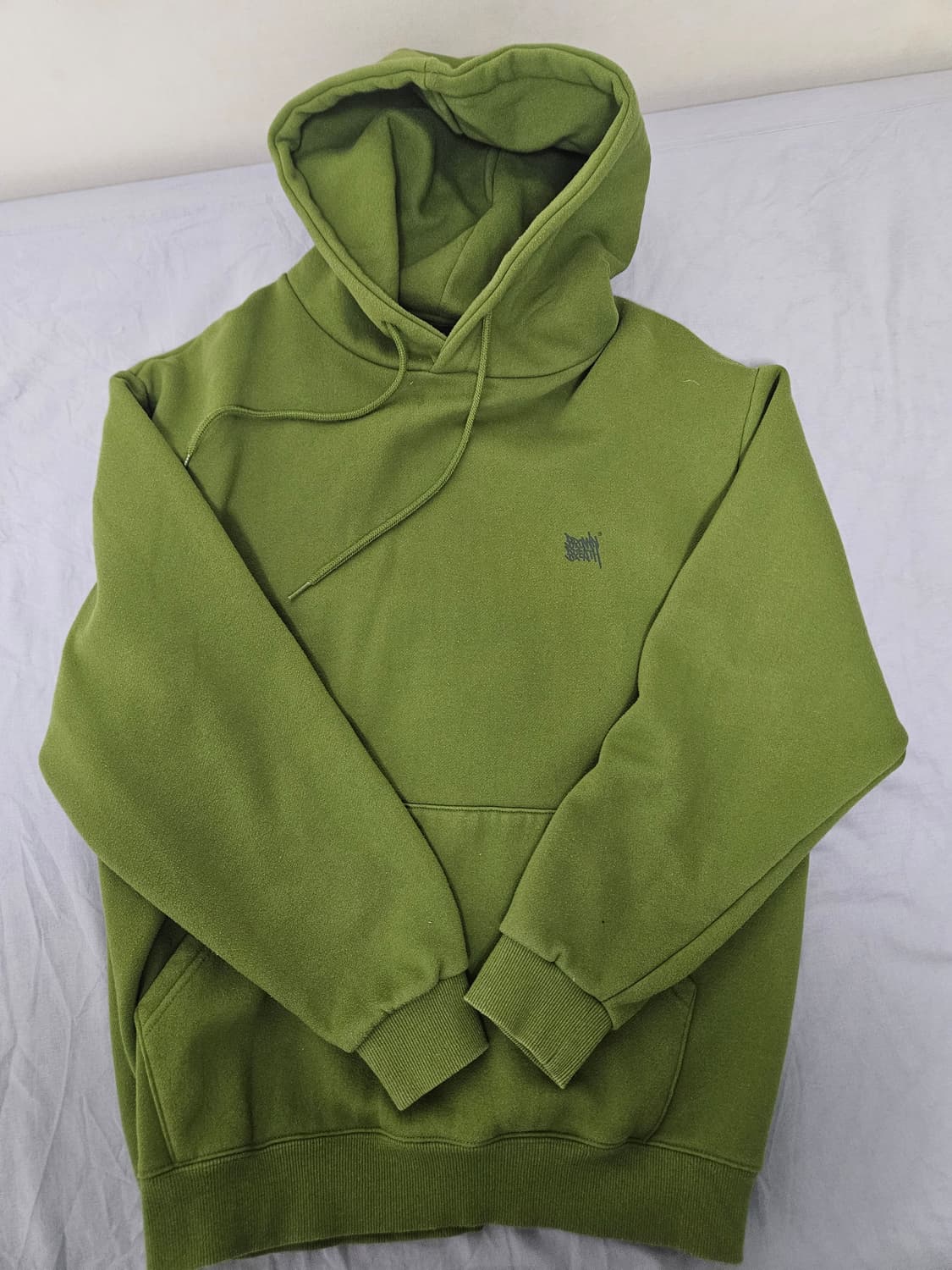 브라운브레스 연두색 후드티 상품이미지1