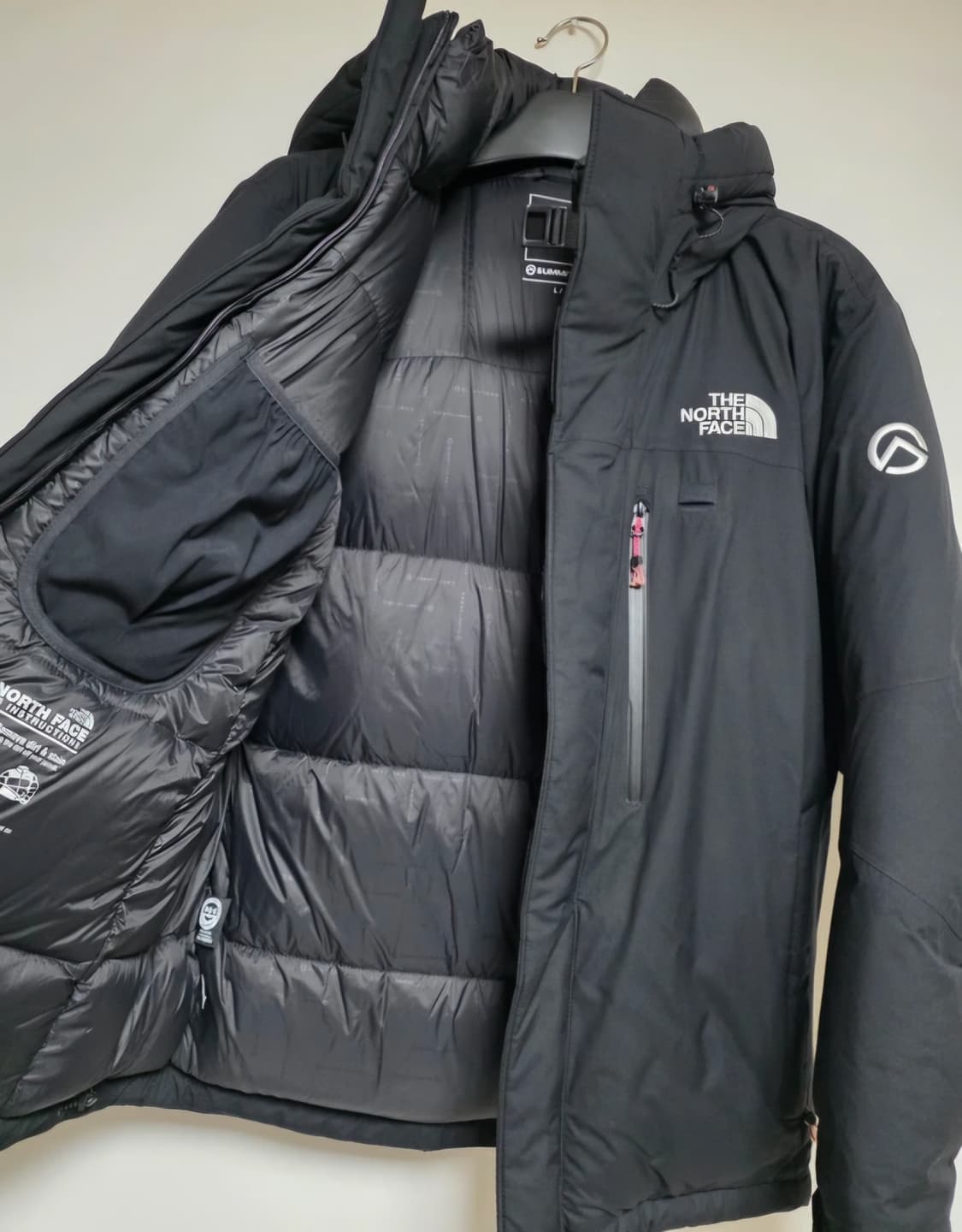노스페이스 히말라야 패딩 L(100) 블랙 상품이미지3