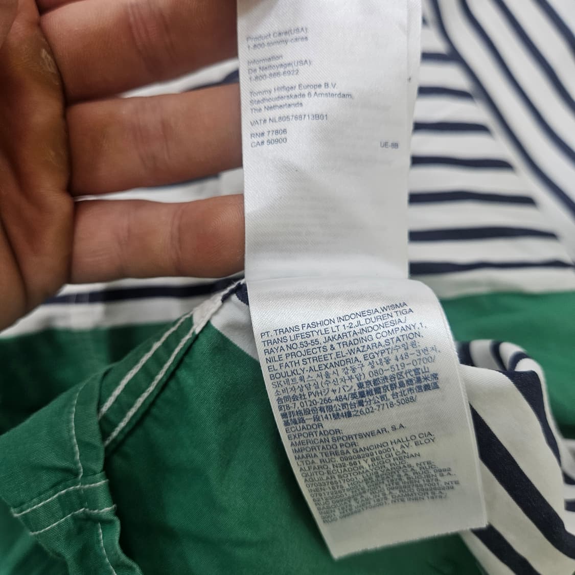 M 타미힐피거 스트라이프 셔츠 0304Y 상품이미지6