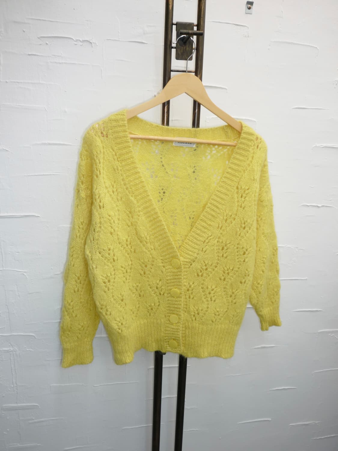 Yellow knitted cardigan 상품이미지5
