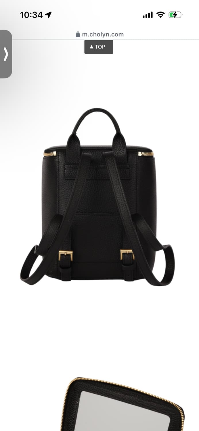 씨호린 choyln) 프리츠 백팩 black color 상품이미지3