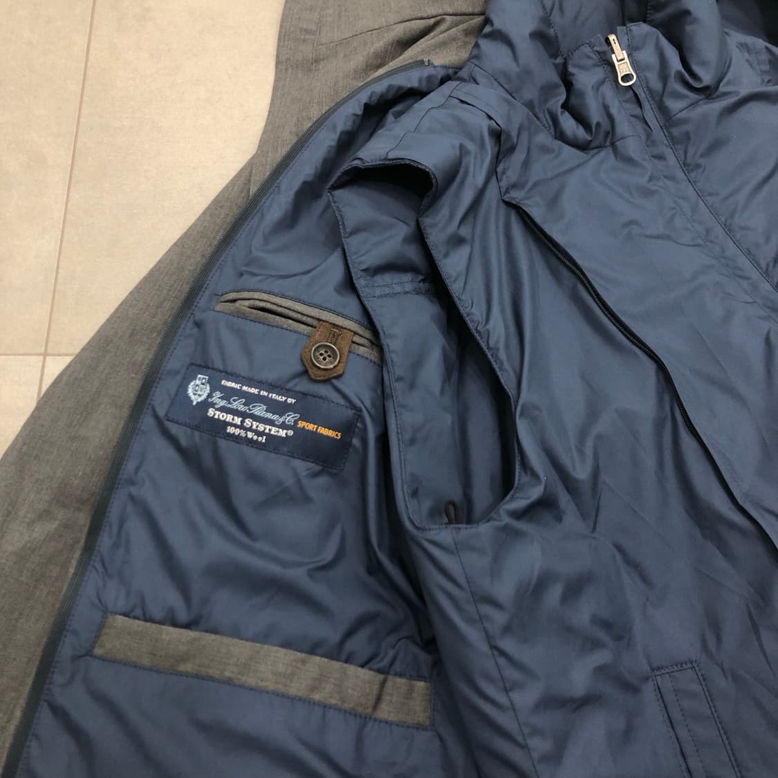 브룩스브라더스 로로피아나 울 패딩 야상 자켓 S 상품이미지7