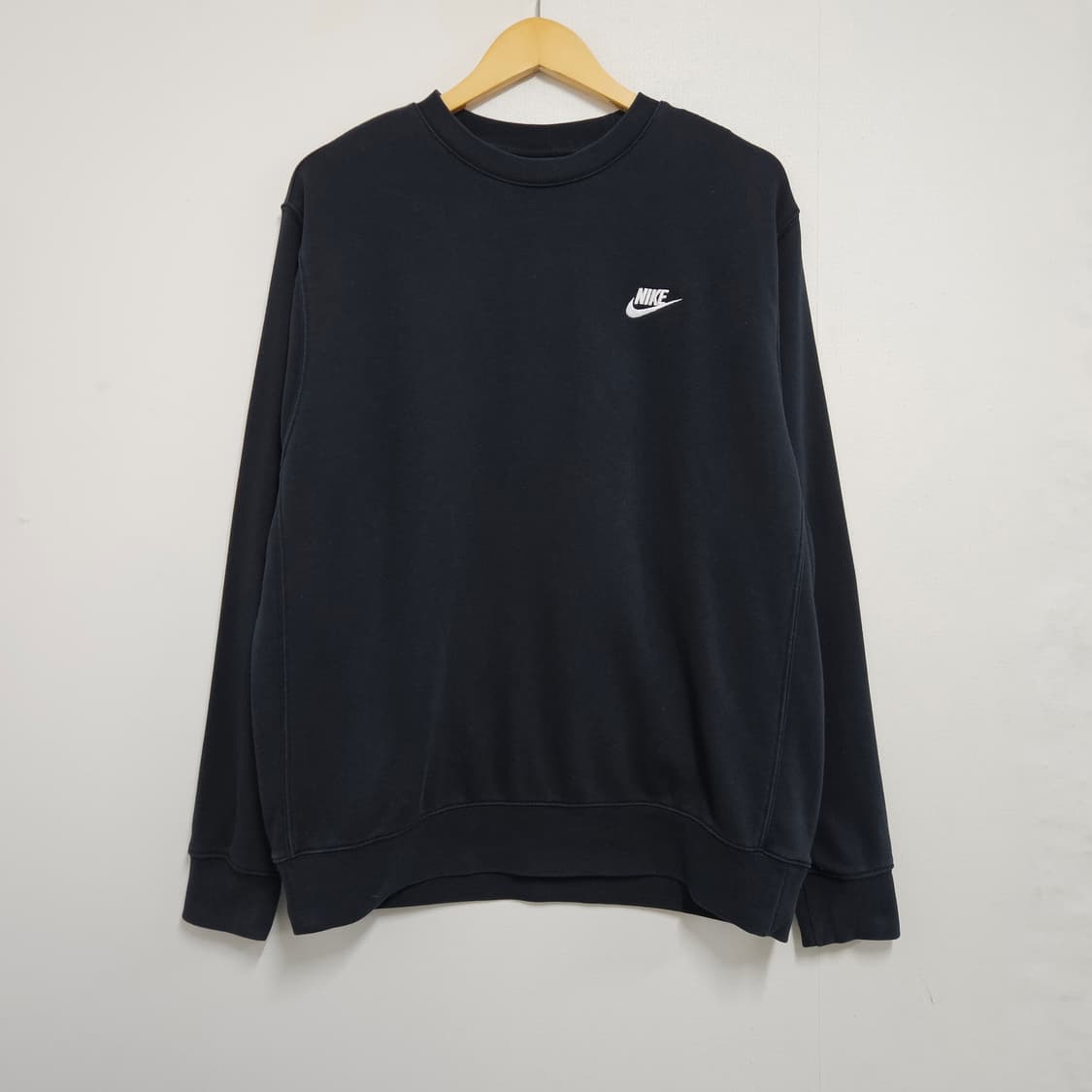 L 100-105 나이키 오버핏 맨투맨 블랙 상품이미지2