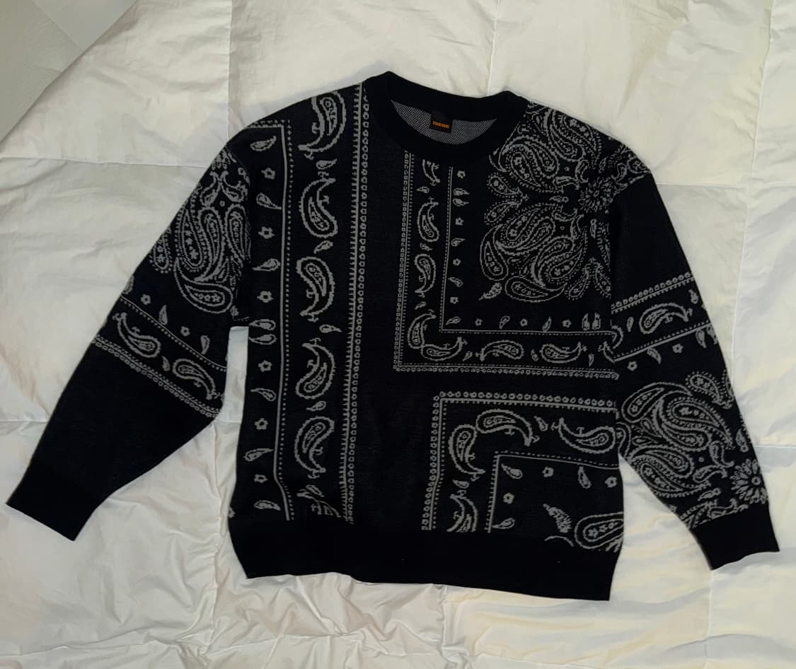 반다나 니트 스웨터 M (STGNM) 상품이미지2