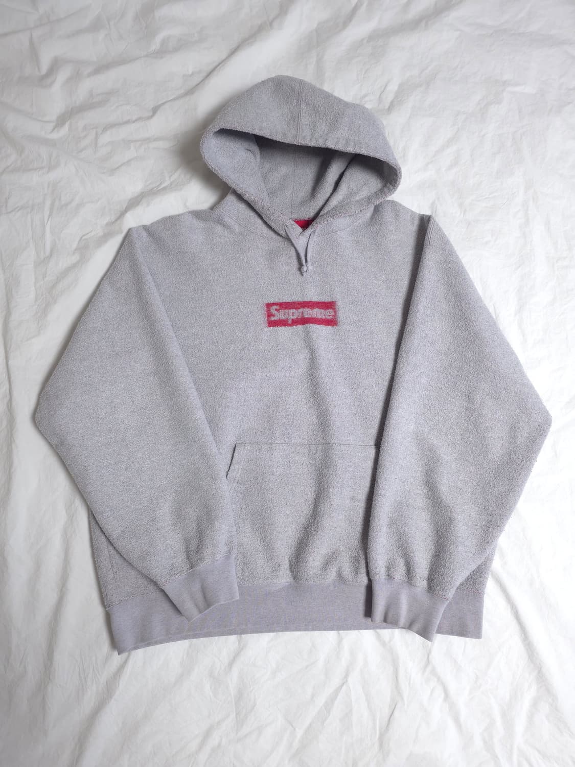 [XXL] 슈프림 23SS 인사이드 아웃 박스로고 후드 그레이 상품이미지1