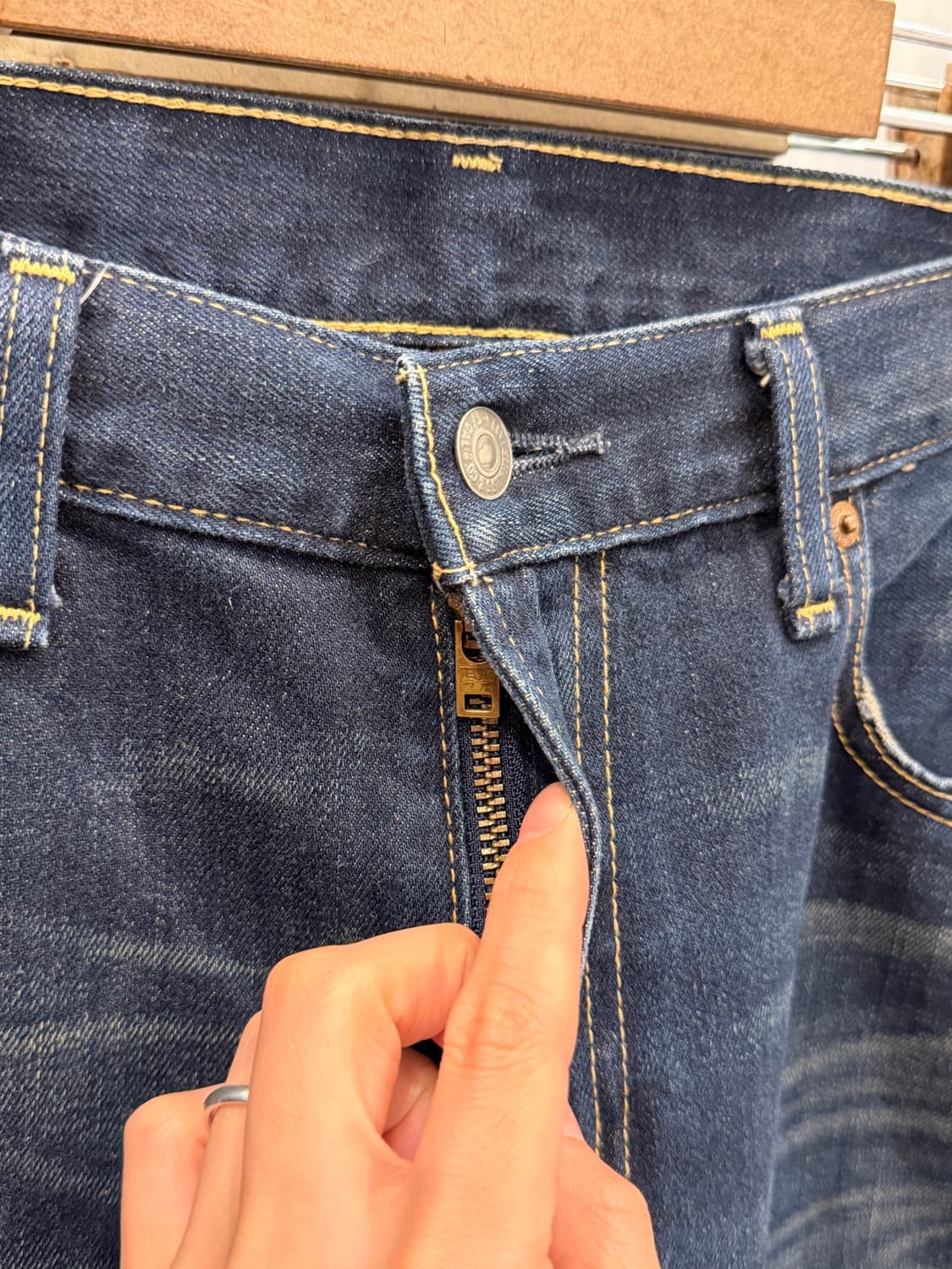Levis 리바이스 502 셀비지 데님 팬츠 (32inch) 상품이미지3