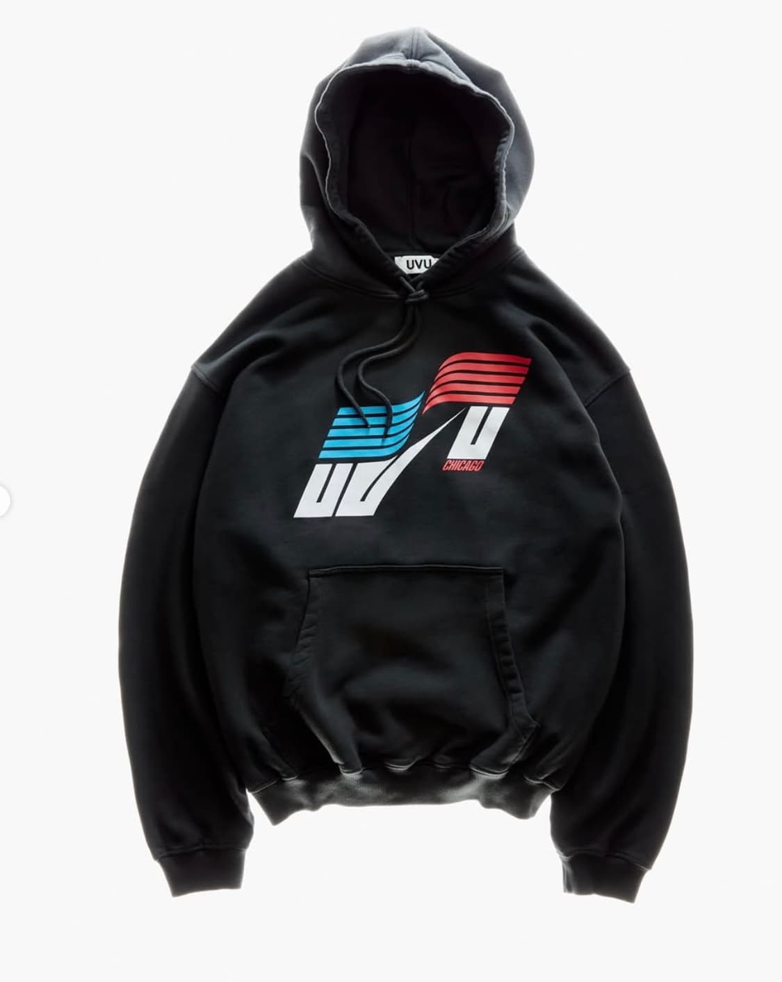 UVU 시카고 25 후드 블랙 M 상품이미지1
