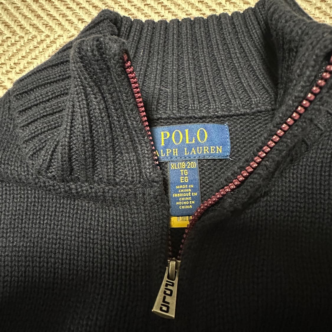 POLO RALPH LAUREN heavy knit sweater 상품이미지4
