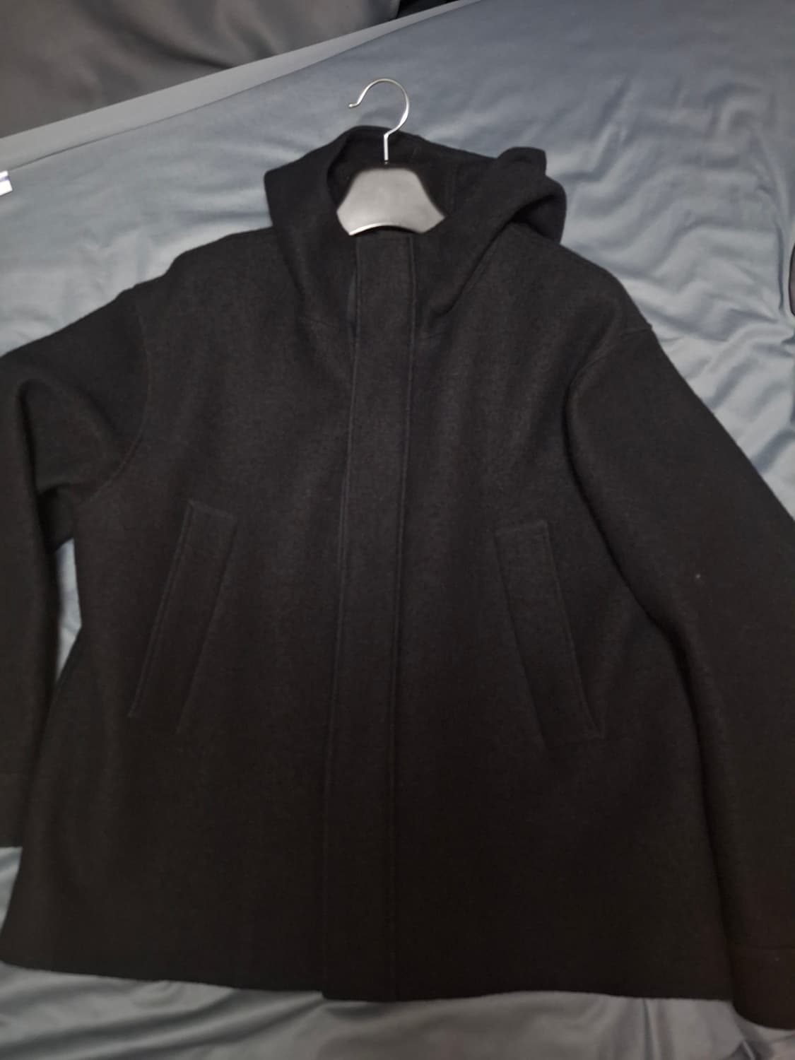 Cos 남성 후드 보일드 울 파카 재킷 상품이미지4