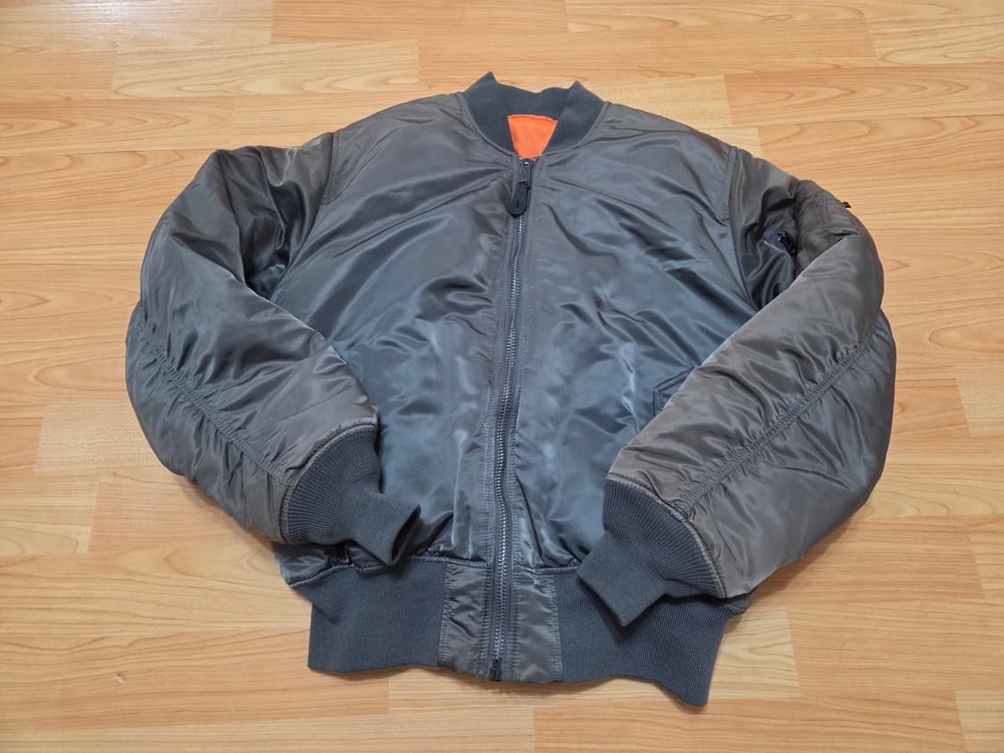 알파인더스트리 ma-1 그레이  상품이미지1