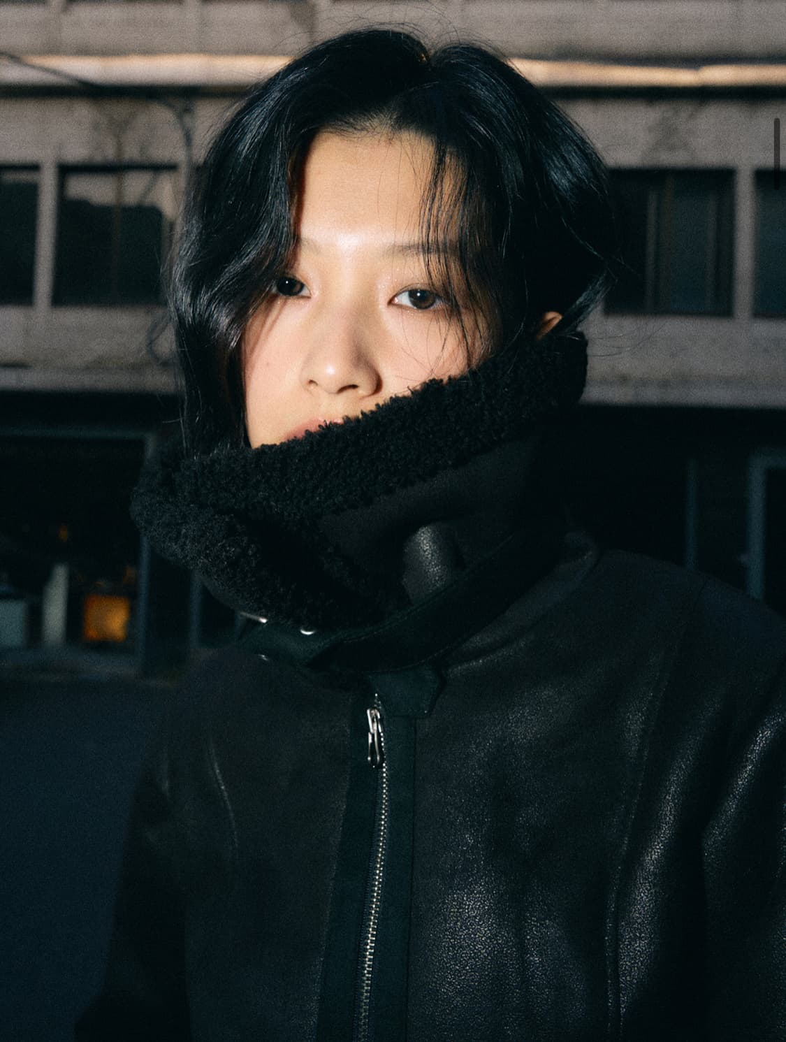 헬레네파리스 피티드 스웨이드 무스탕 상품이미지4