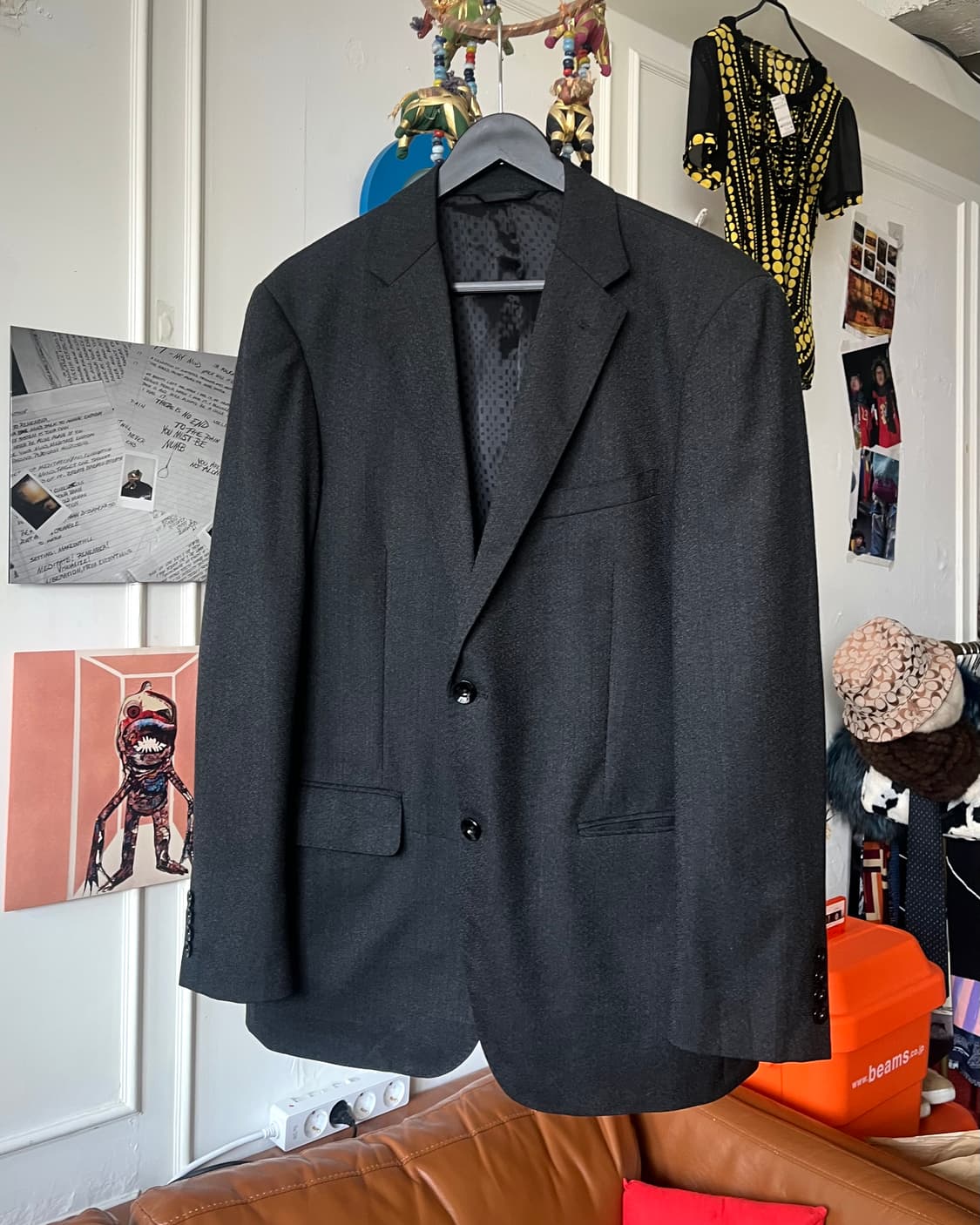 Old HIROKO KOSHINO Homme Blazer Jacket 상품이미지3