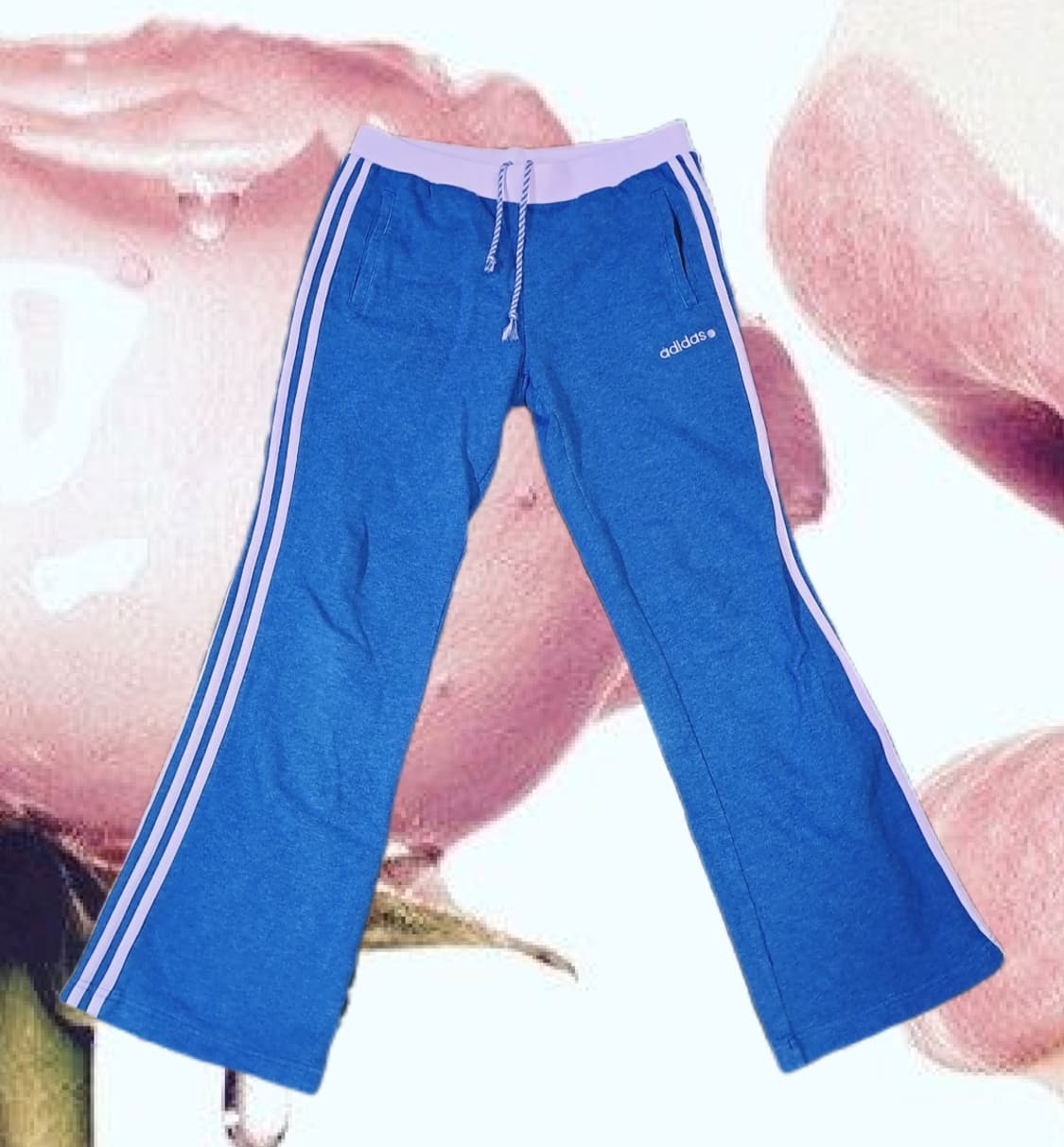 아디다스 y2k 핑크네이비 트레이닝 팬츠 상품이미지1
