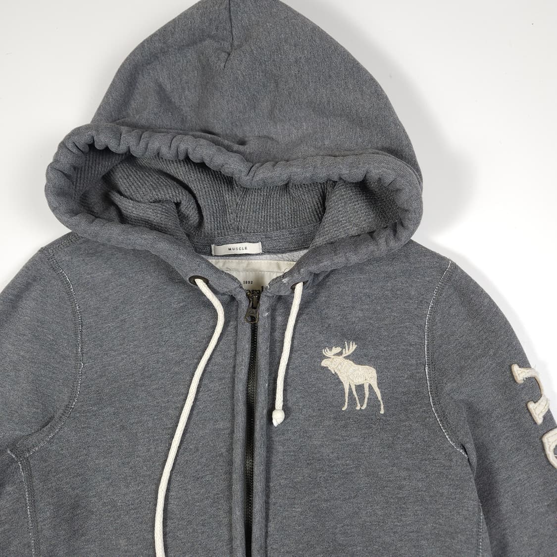 아베크롬비 그레이 후드집업  상품이미지2