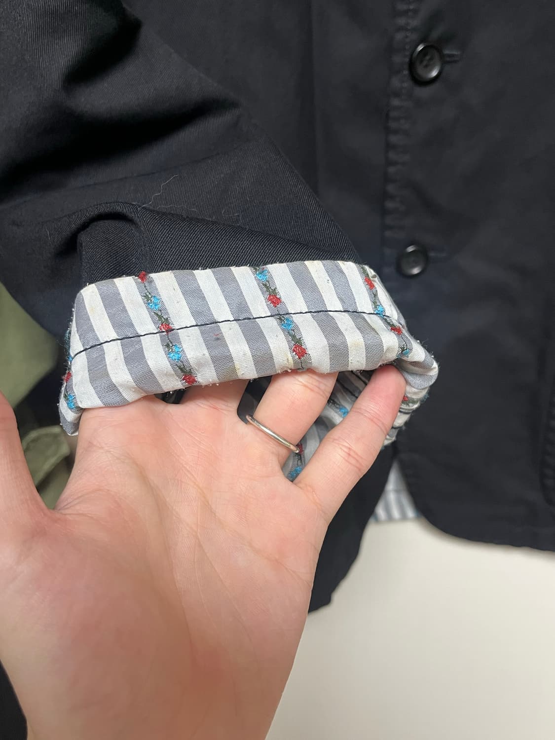 꼼데가르송 옴므 리버시블 블레이저S 상품이미지5