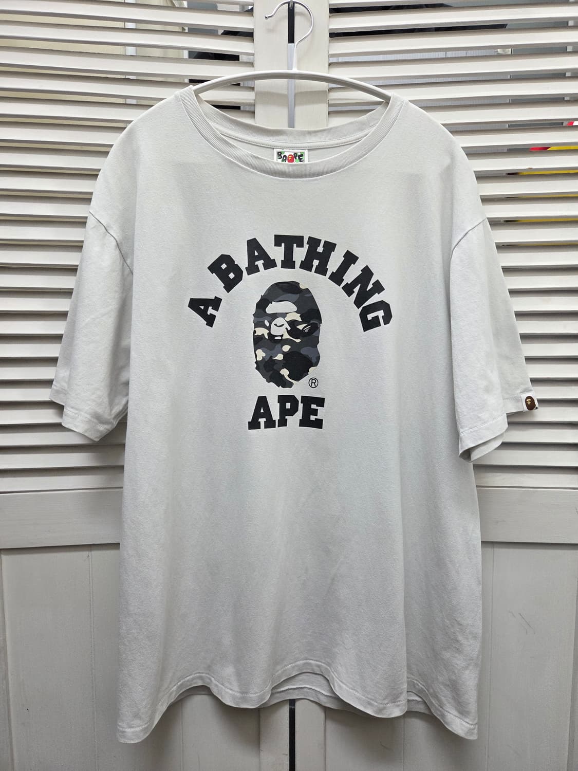 베이프 카모 컬리지 티셔츠 상품이미지1