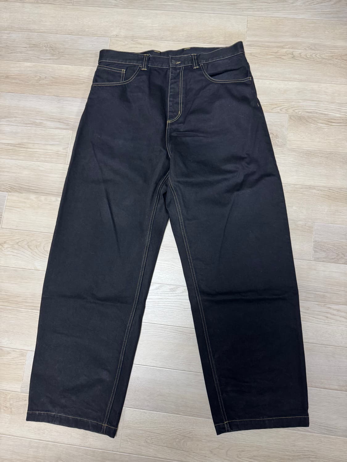 [M] 칼하트wip 브랜든 블랙 린스드 상품이미지2