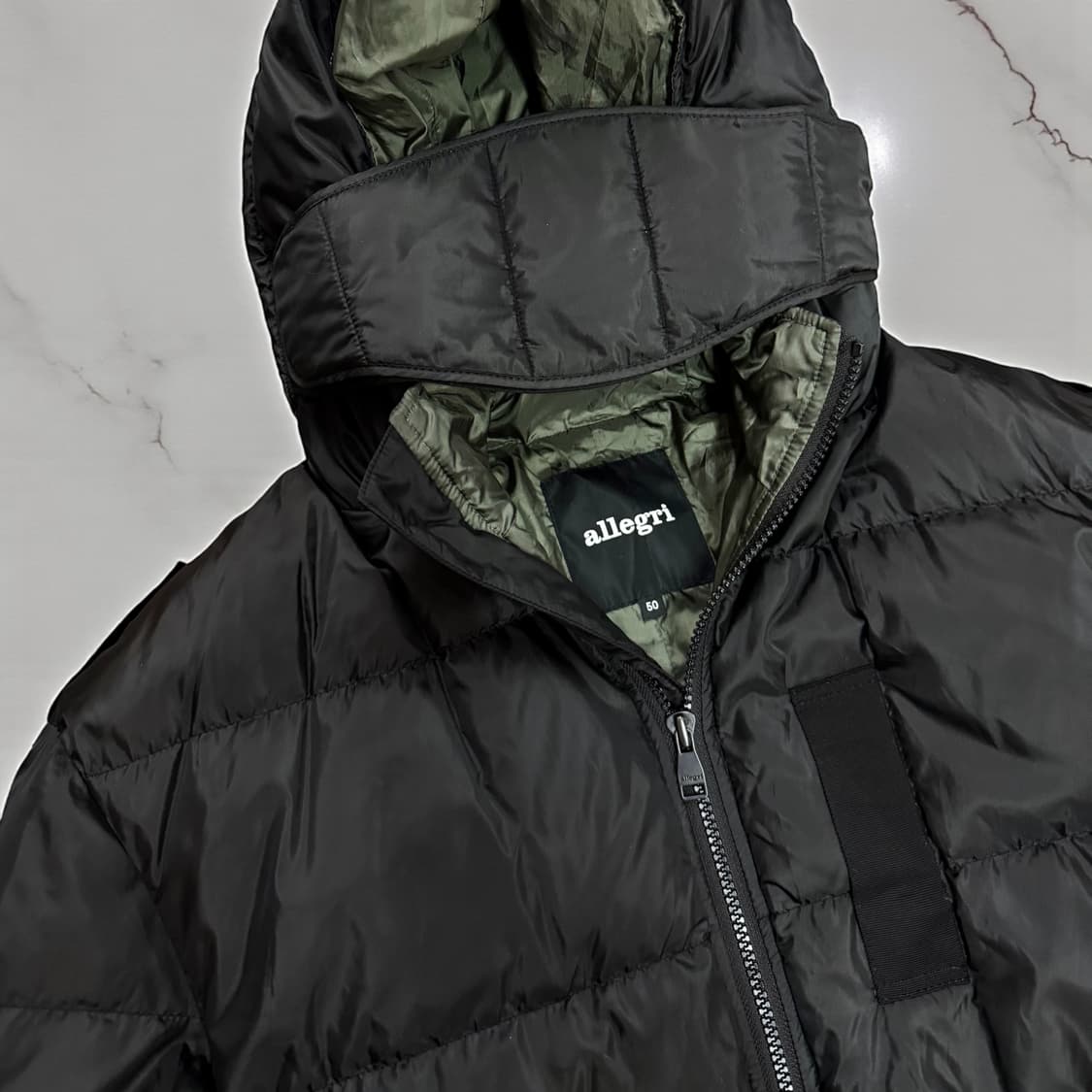 50/ 알레그리 라이너 후디드 경량 패딩점퍼 상품이미지3