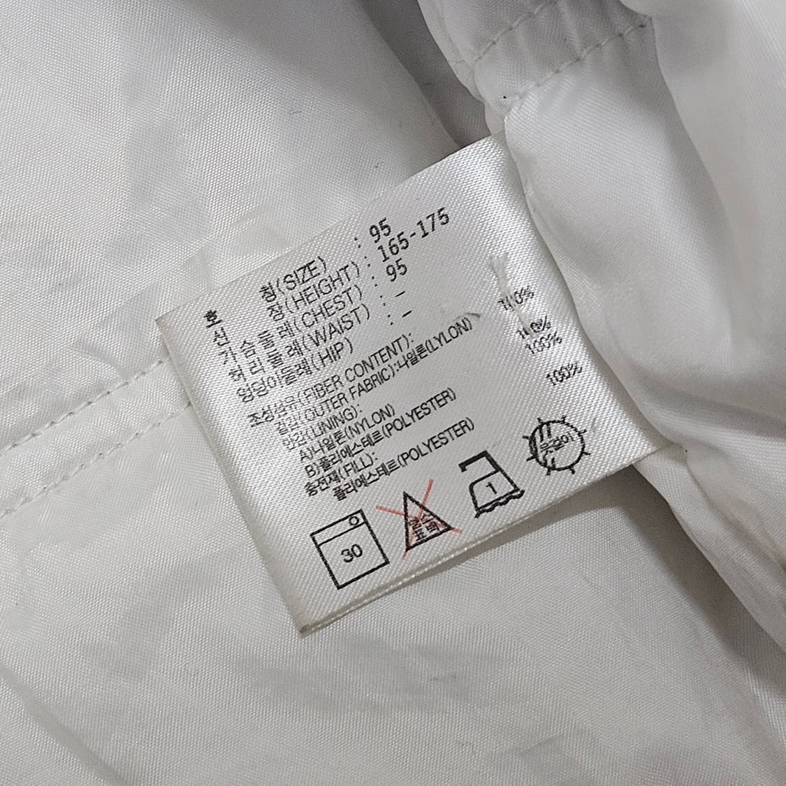 M 오버핏 나이키 빅스우시 올드스쿨 돕바 롱패딩 벤치코트 상품이미지5