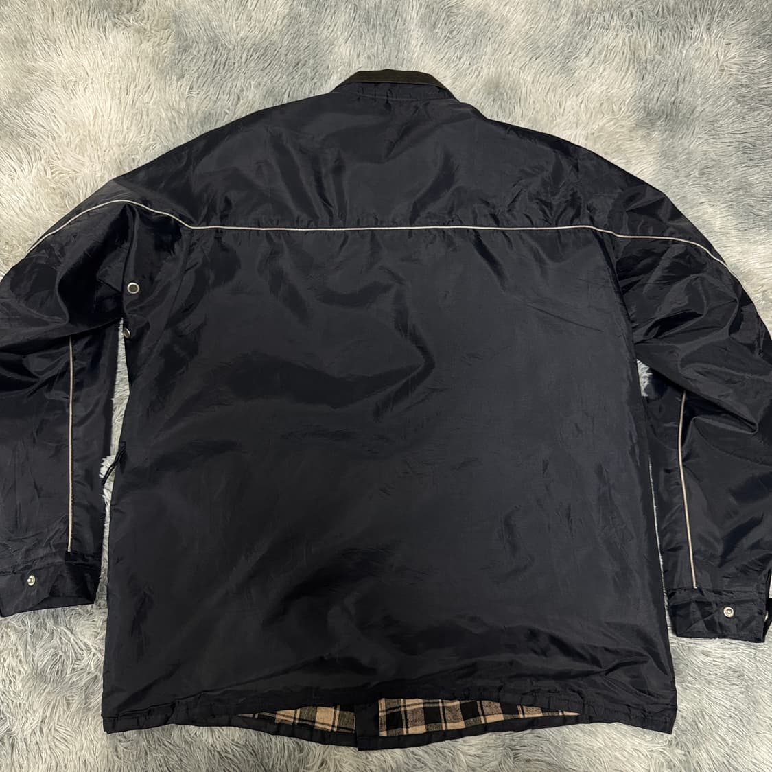 00s 벨스타프 나일론 코듀로이 바버자켓 XL사이즈 상품이미지5