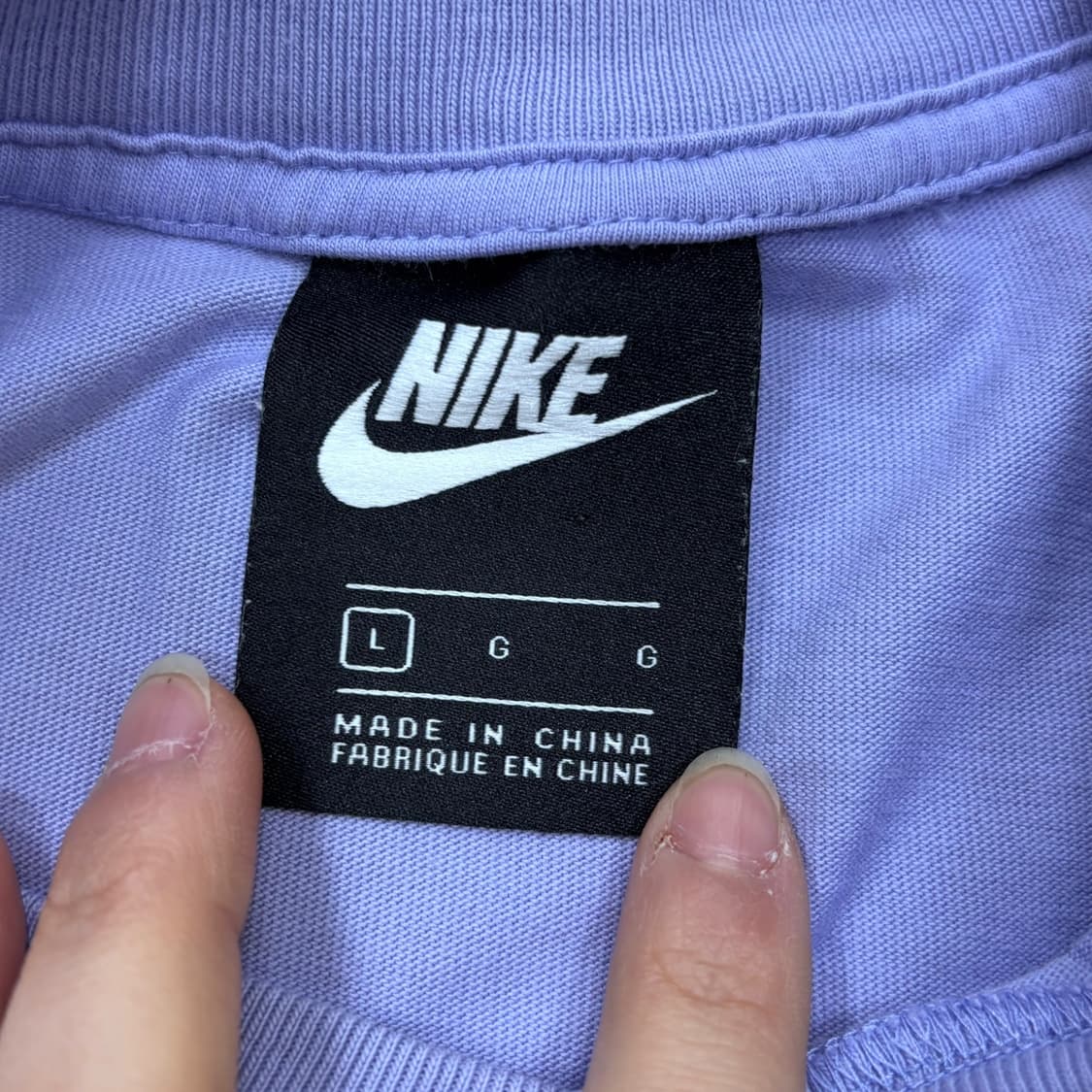 L 나이키 여성 크롭 반팔 티셔츠 0320E 상품이미지3