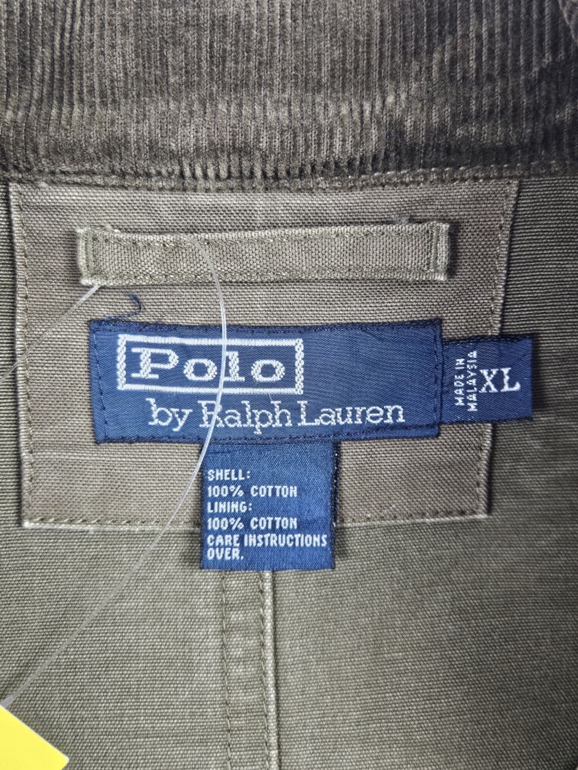 90's 폴로랄프로렌 코튼캔버스 헌팅자켓 ( XL ) / 10458 상품이미지7