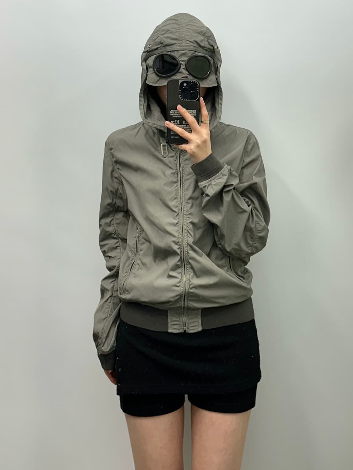 Cp컴퍼니 고글 카키 바람막이 자켓  상품이미지1