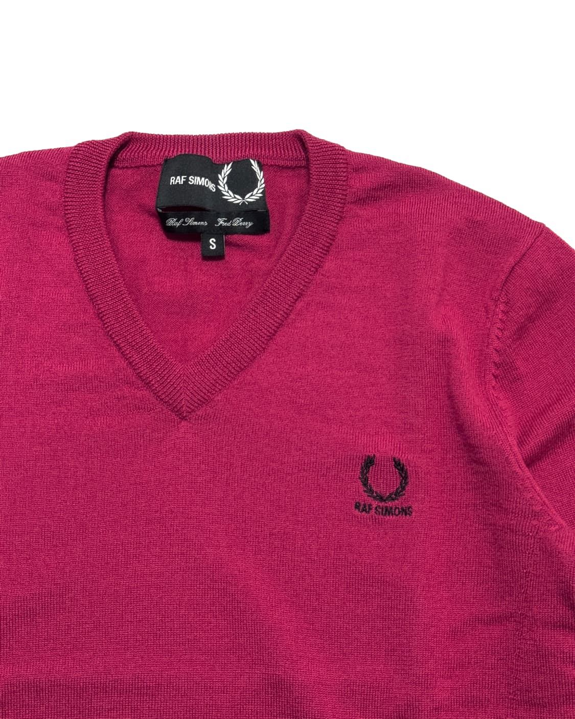 13SS 프레드페리 X 라프시몬스 V넥니트 상품이미지4