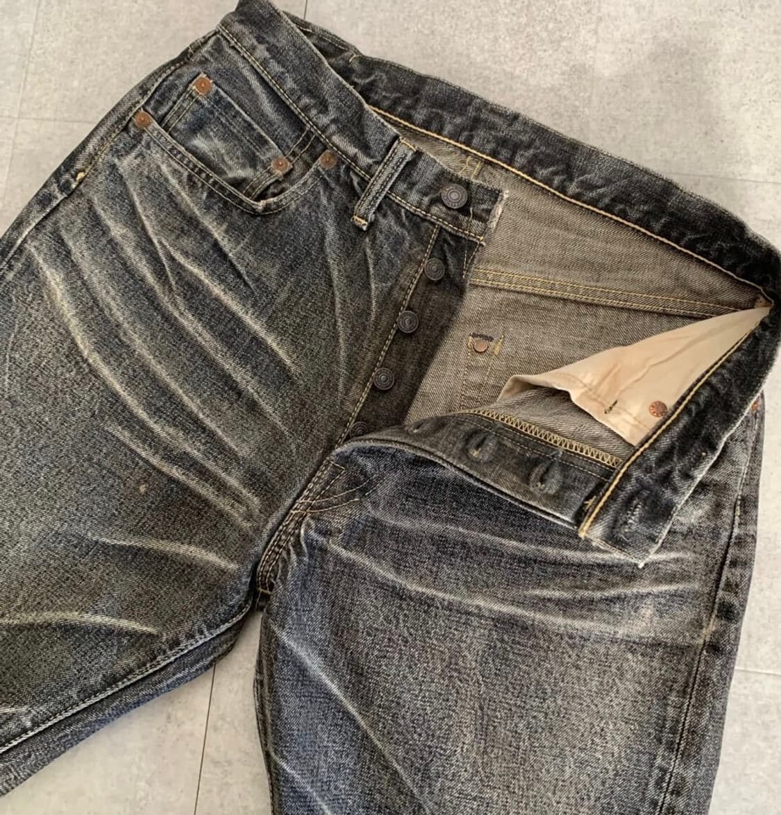 드님 워싱 데님 청바지 32 상품이미지5