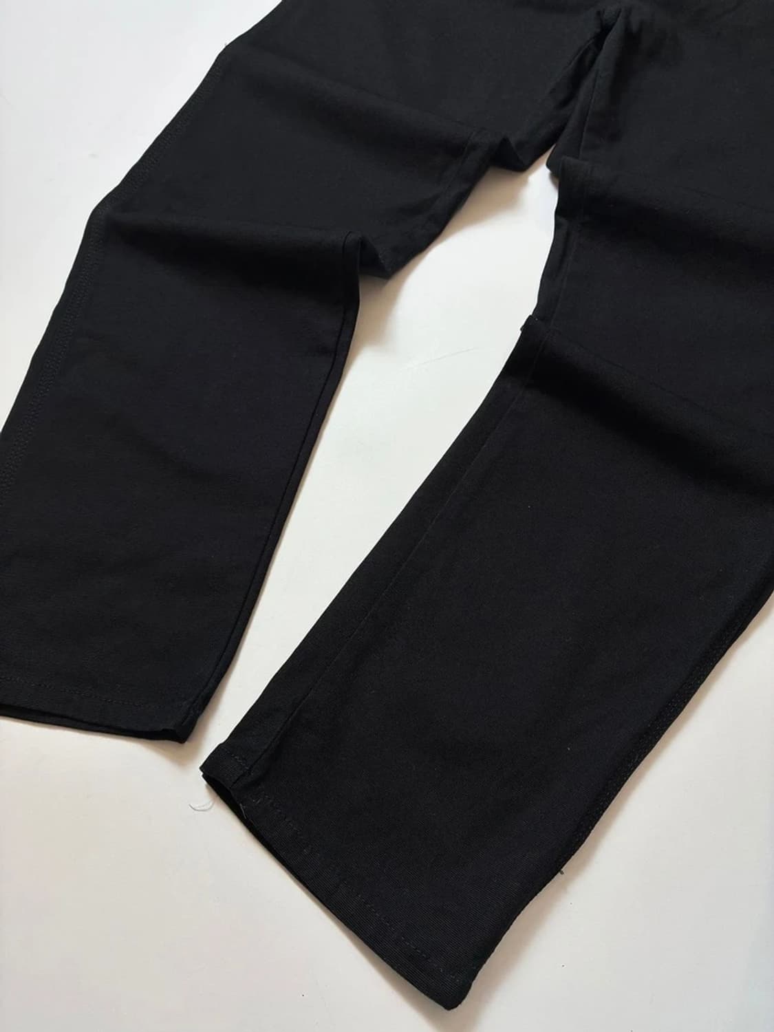 칼하트 WIP 블랙 빕 오버롤 스트레이트 PN8208 상품이미지5