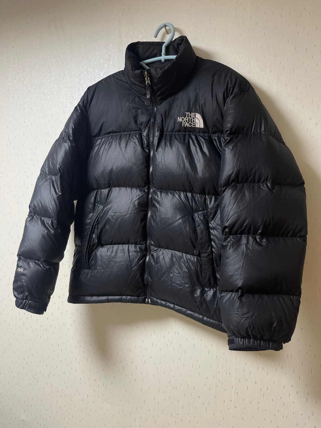 노스페이스 눕시 구스다운 패딩자켓 블랙 95 상품이미지2