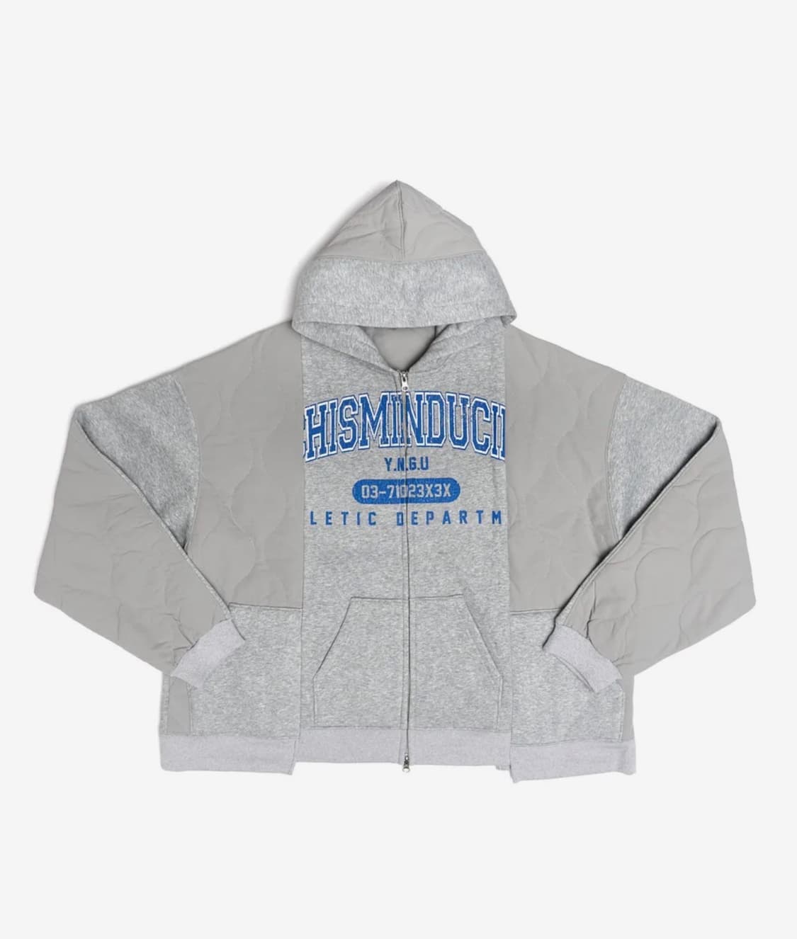 스키즘 인듀싱 후드 집업 그레이 상품이미지1