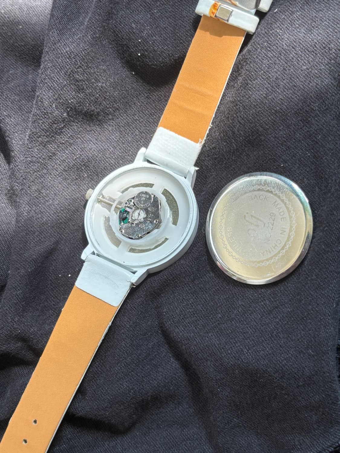 olj watch leather 레자가죽 시계 부품용 상품이미지5