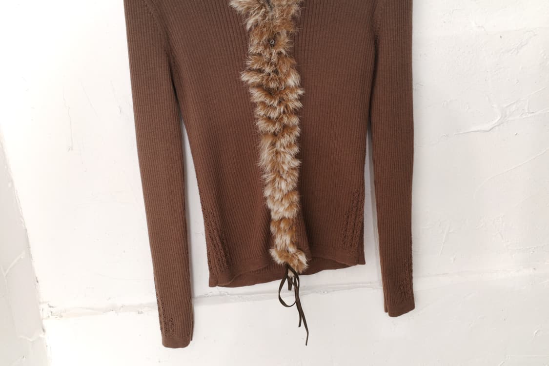 keith) fur knit cardigun 상품이미지4