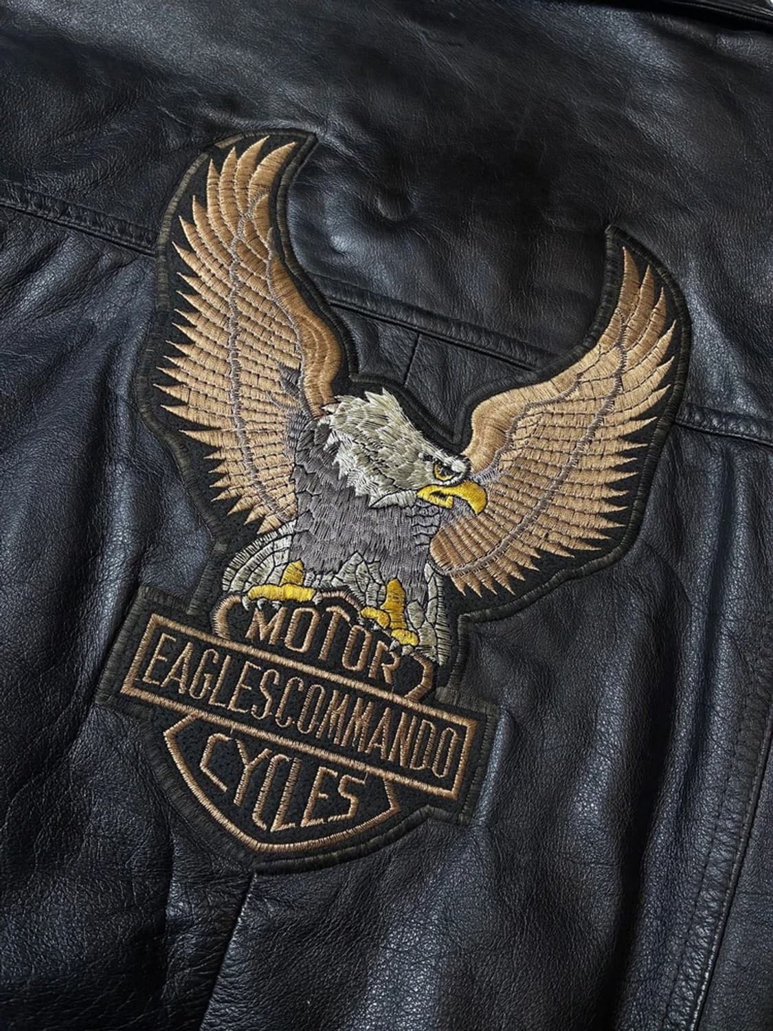 LUIS ALVEAR 90's 이글 자수 봄버 항공 자켓 PN8176 상품이미지8