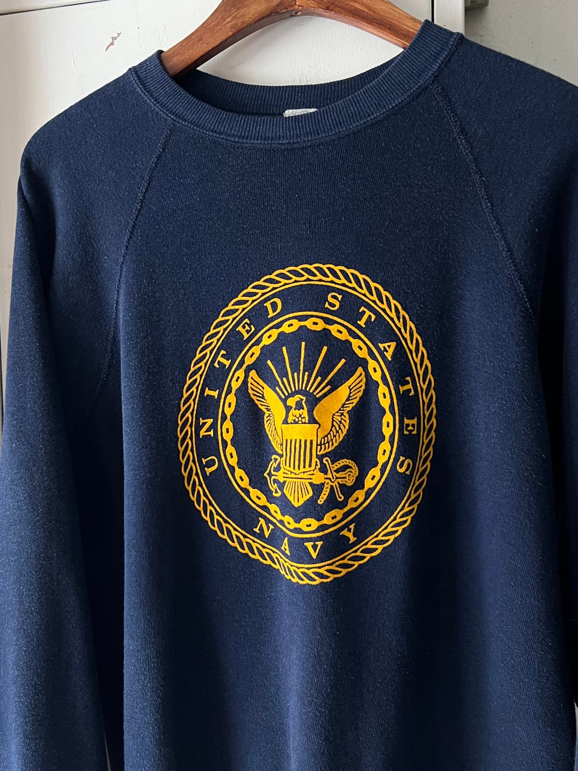 [L]80's U.S NAVY 미 해군 네이비 스웻셔츠 상품이미지2