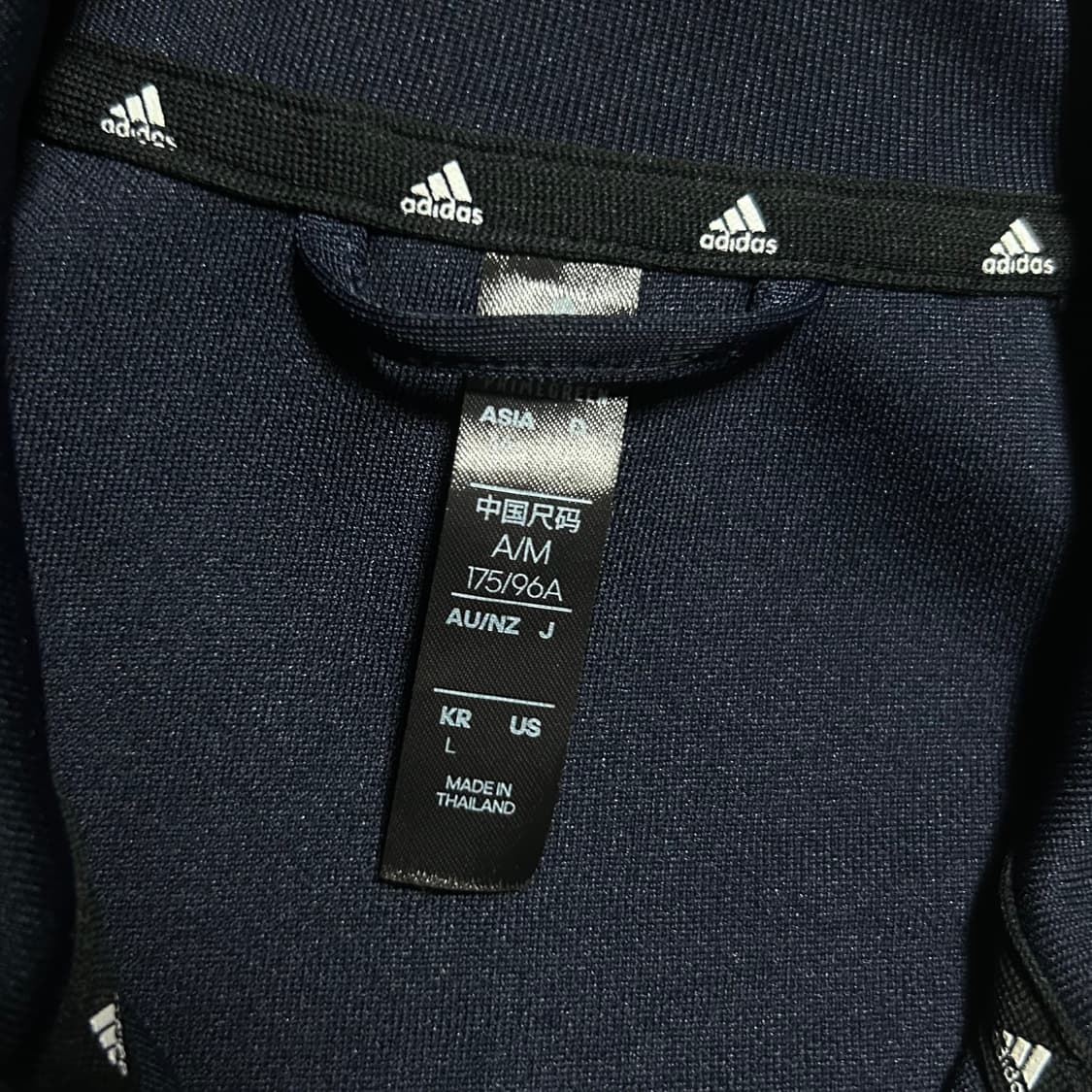 [M] adidas 아디다스 네이비 3st 트레이닝 져지 상품이미지5