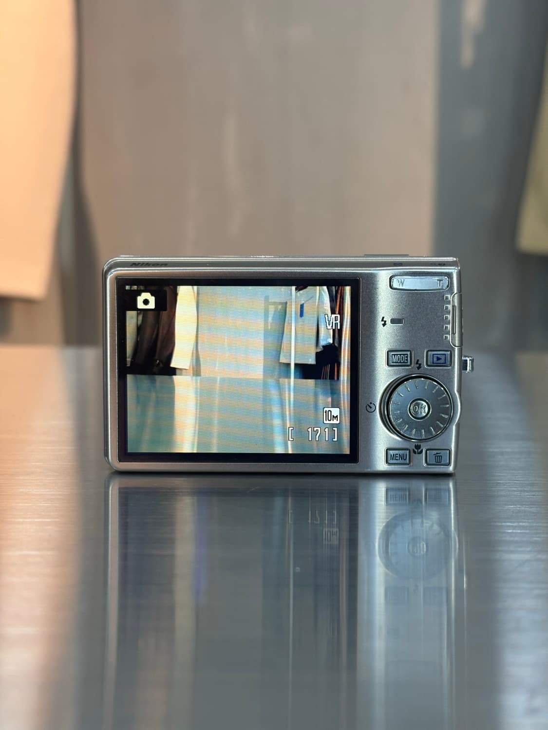 배터리2개/날짜표시)니콘 쿨픽스 S600 핑크골드 빈티지디카 상품이미지3