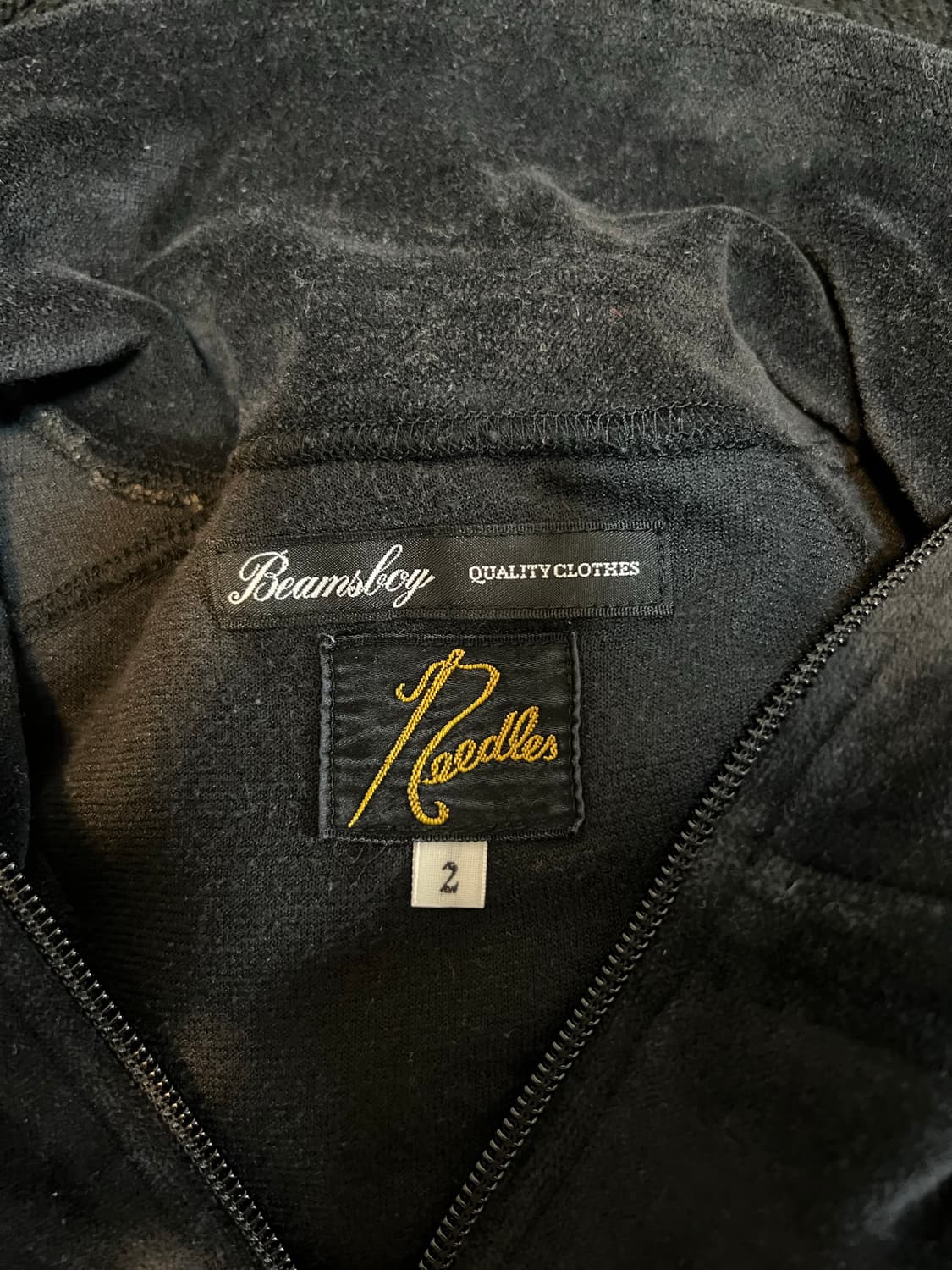 니들스X빔즈보이 벨루어 트랙자켓 상품이미지5