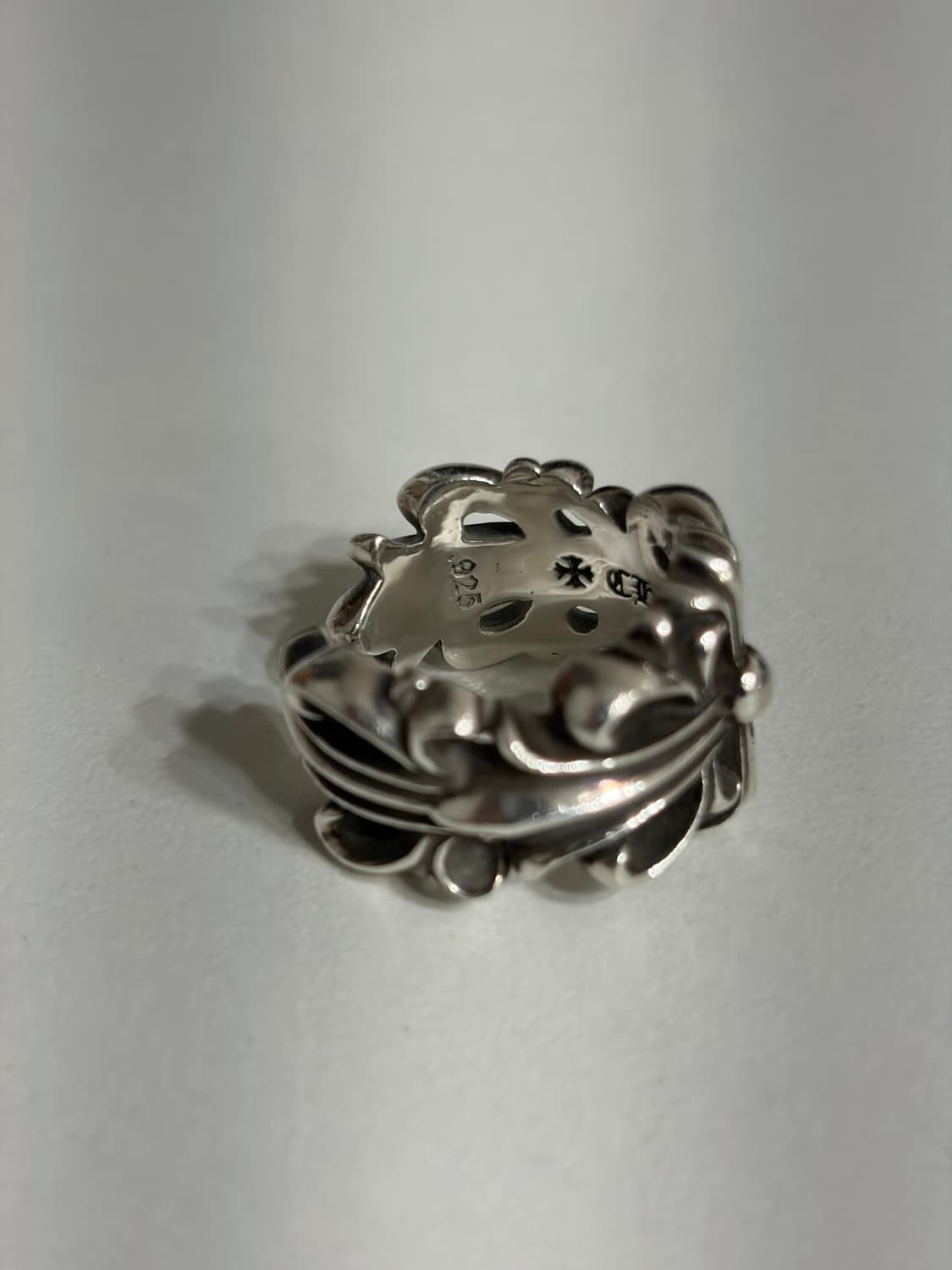 크롬하츠 더블 플로랄 링 23호 상품이미지3