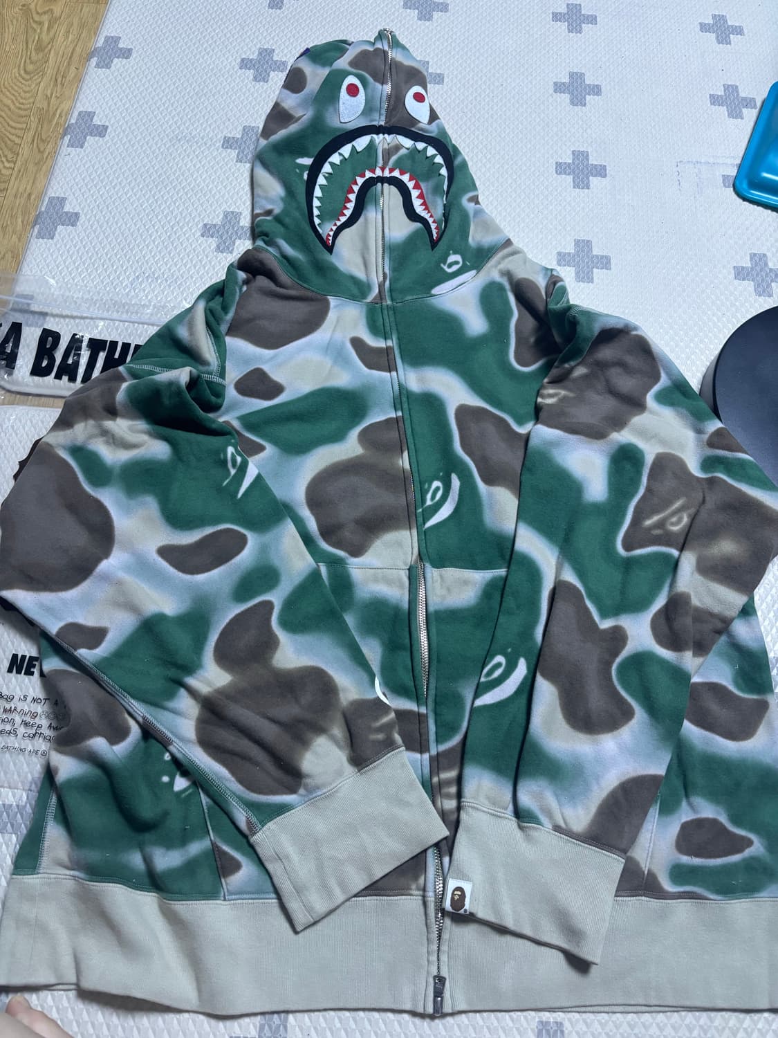 bape 베이프 3XL XXXL 후드집업 팝니다.  상품이미지2