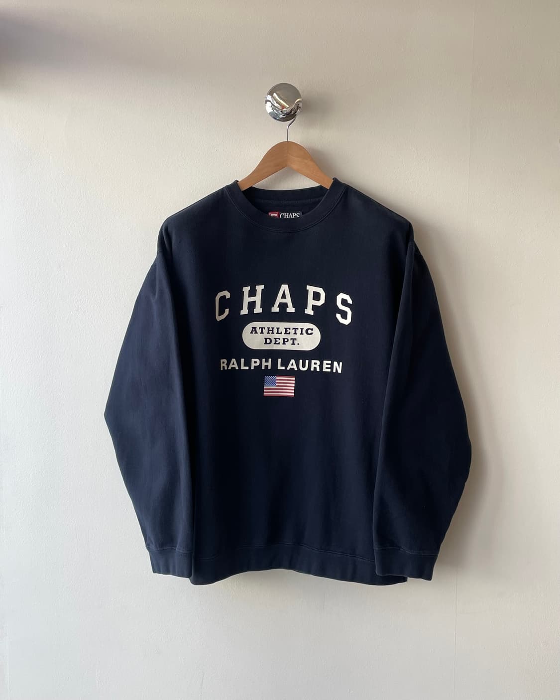 Chaps Ralph Lauren 성조기 스웻셔츠 M  상품이미지2