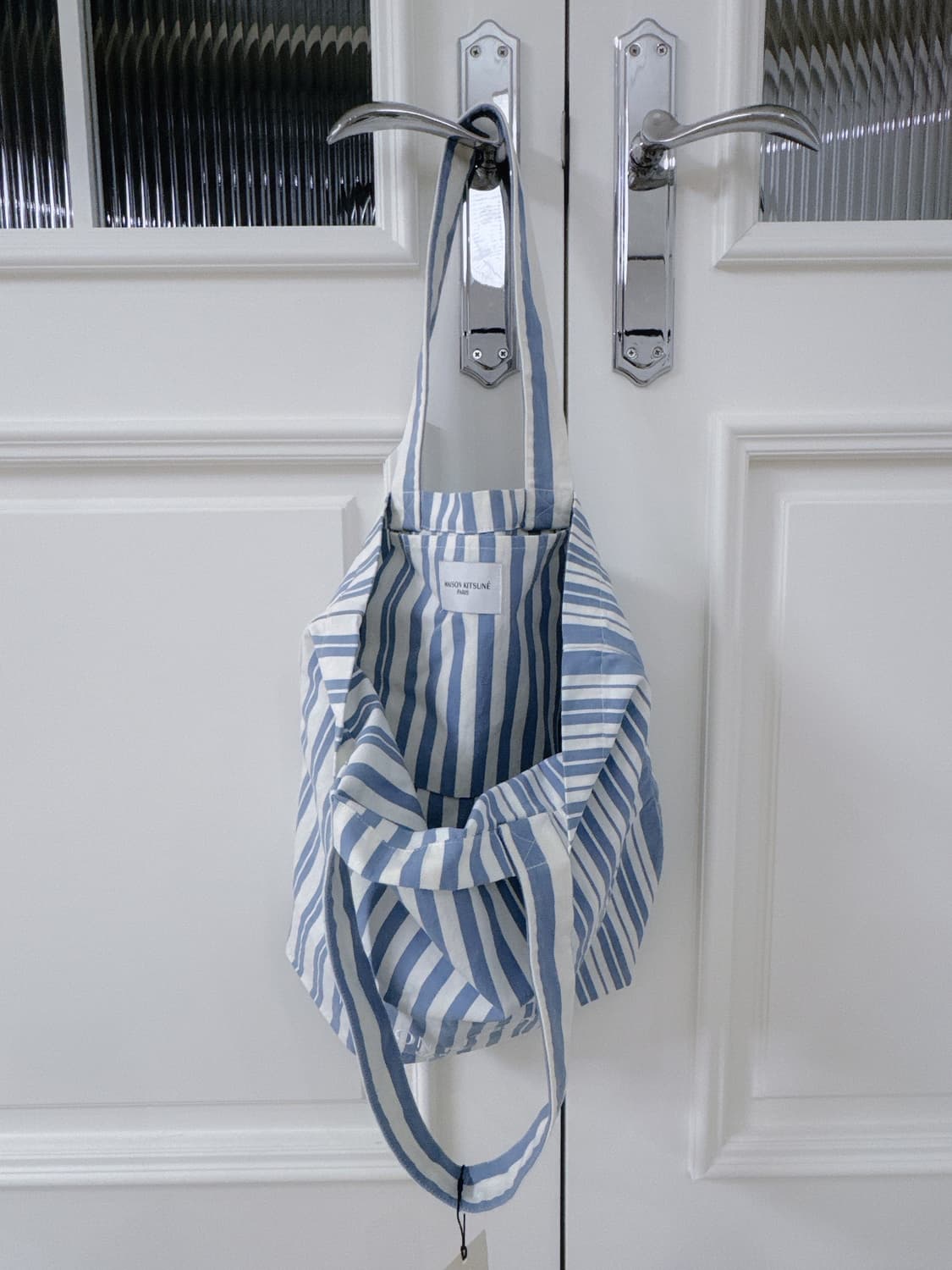 2022SS 메종키츠네 코튼 린넨 에코백 상품이미지3