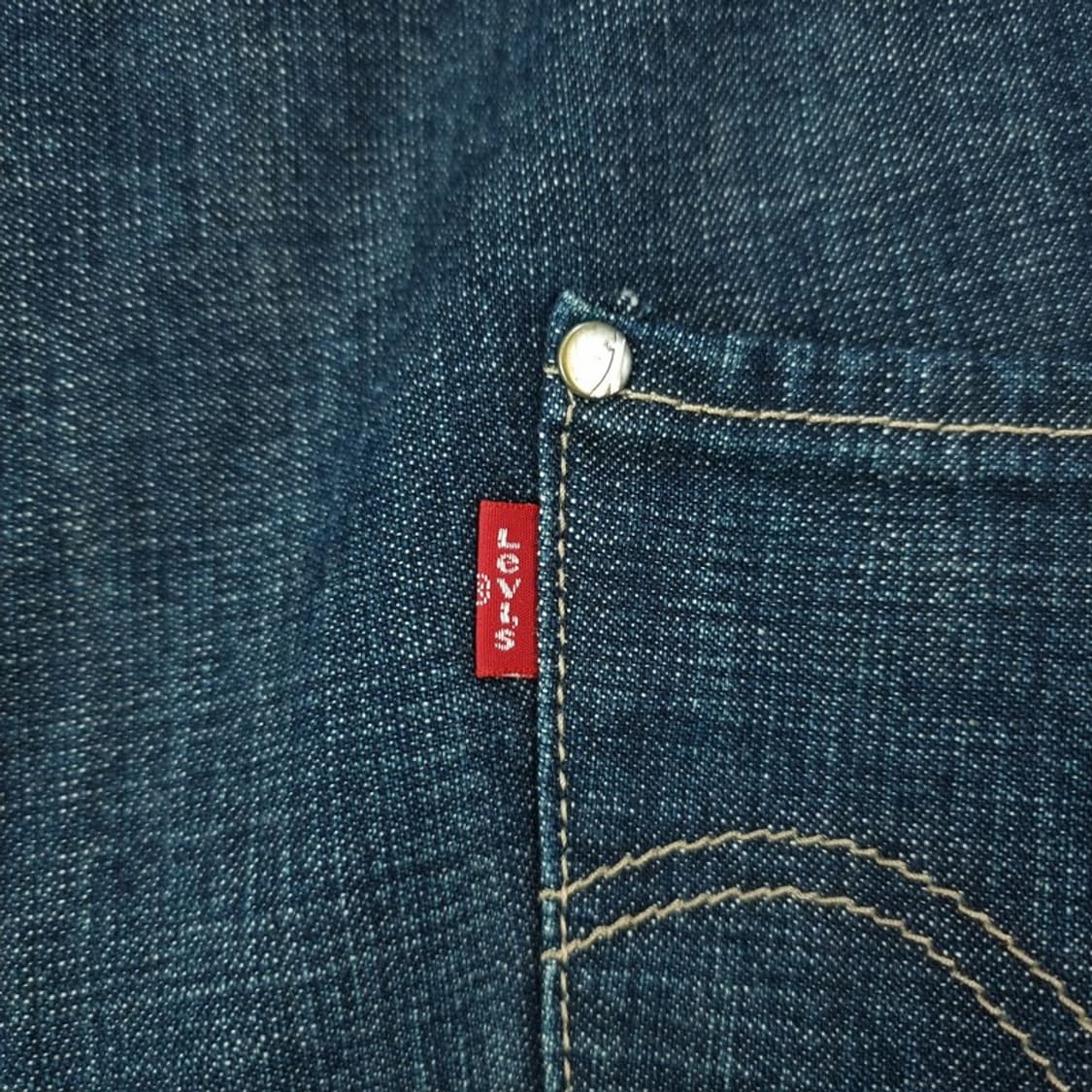 [리바이스] 엔지니어드 신치백 데님 롱스커트 M19957 상품이미지7