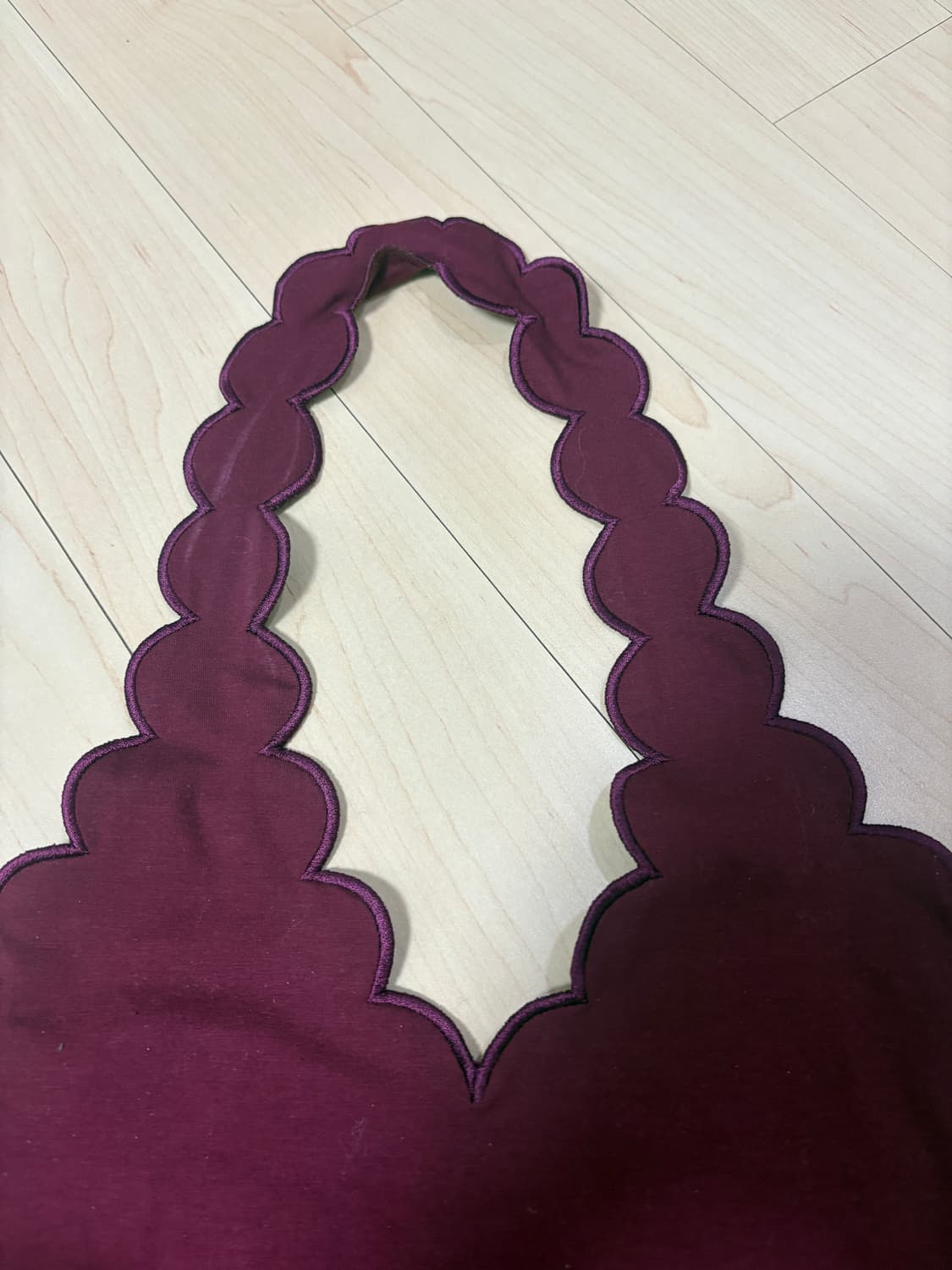 밤볼레 홀터넥 버건디 상품이미지2
