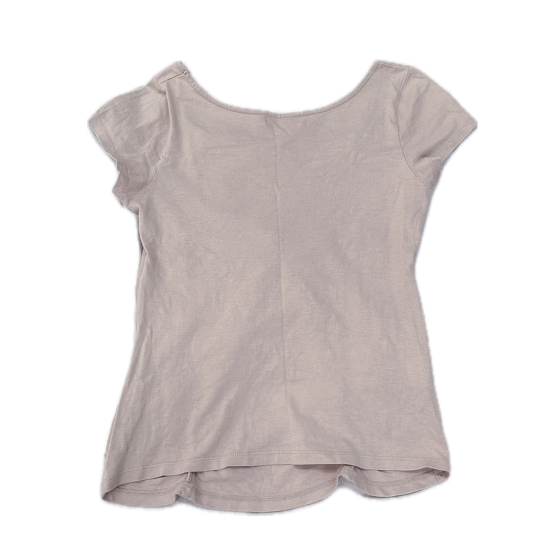 any sis 핑크 타이 셔링 포인트 반소매 반팔 티셔츠 갸루 러블리  상품이미지3