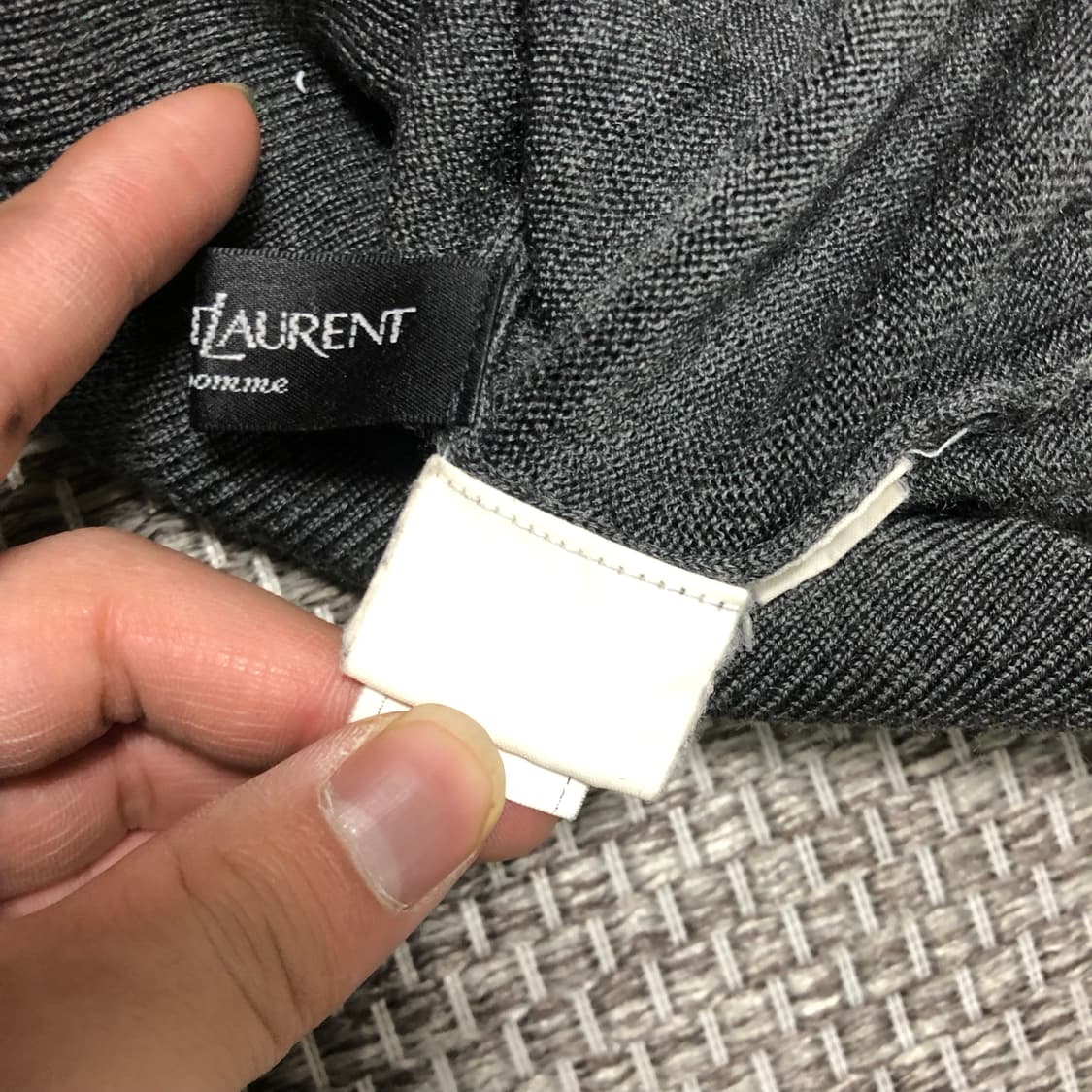 XL 입생로랑 캐시미어 터틀넥 니트 상품이미지3