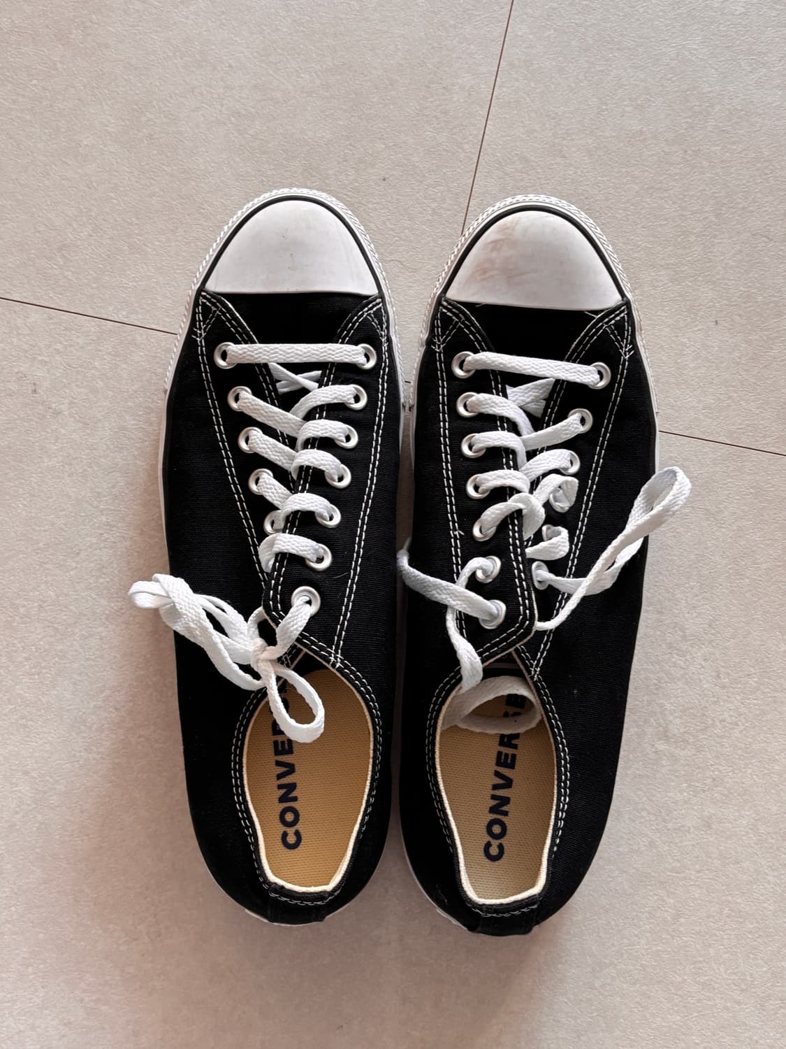 크롬하츠 아들내미도 다시 신는 올스타 로우 - 블랙 290 상품이미지3