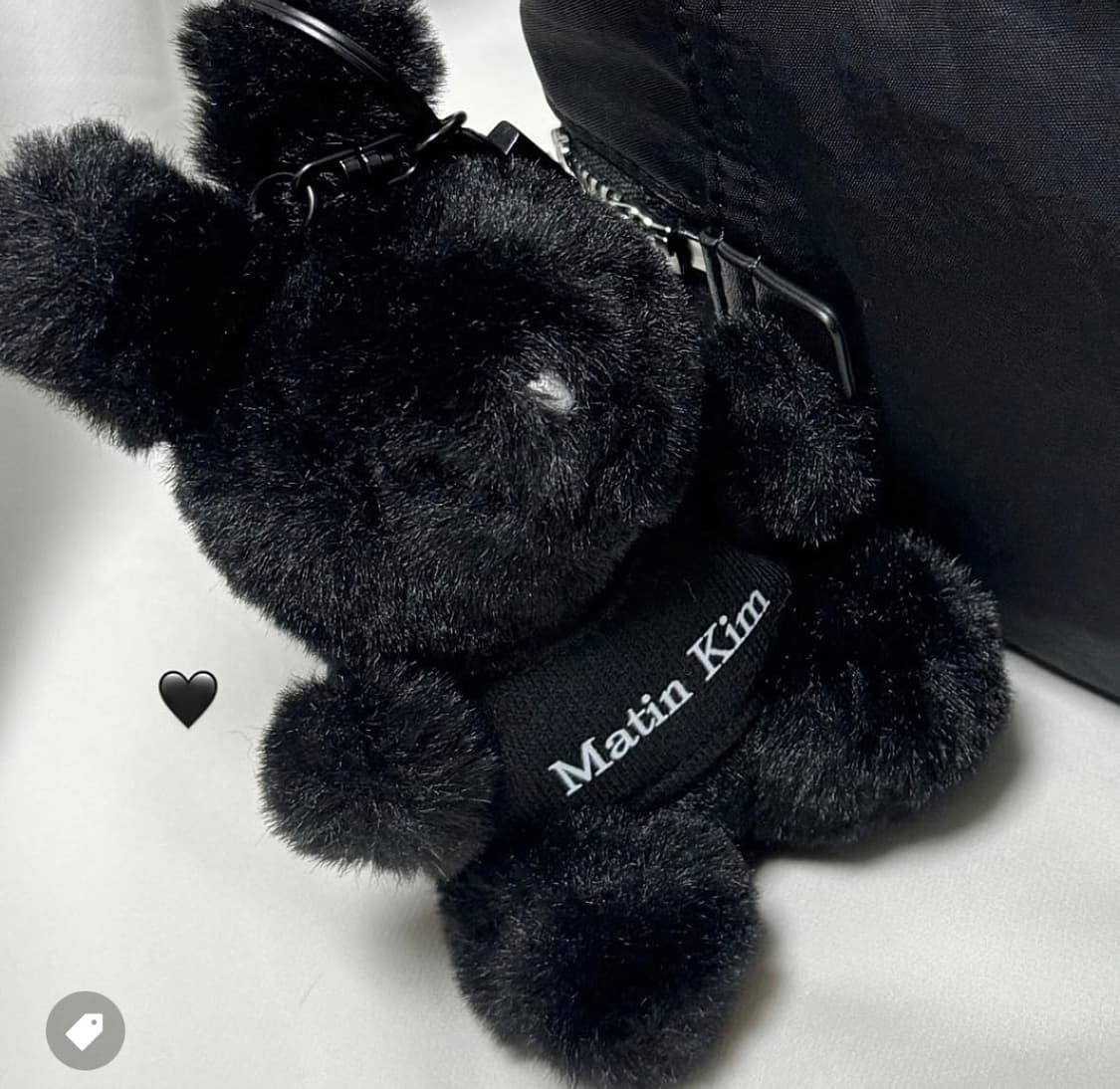 마뗑킴 블랙 버니 토끼 키링 상품이미지1